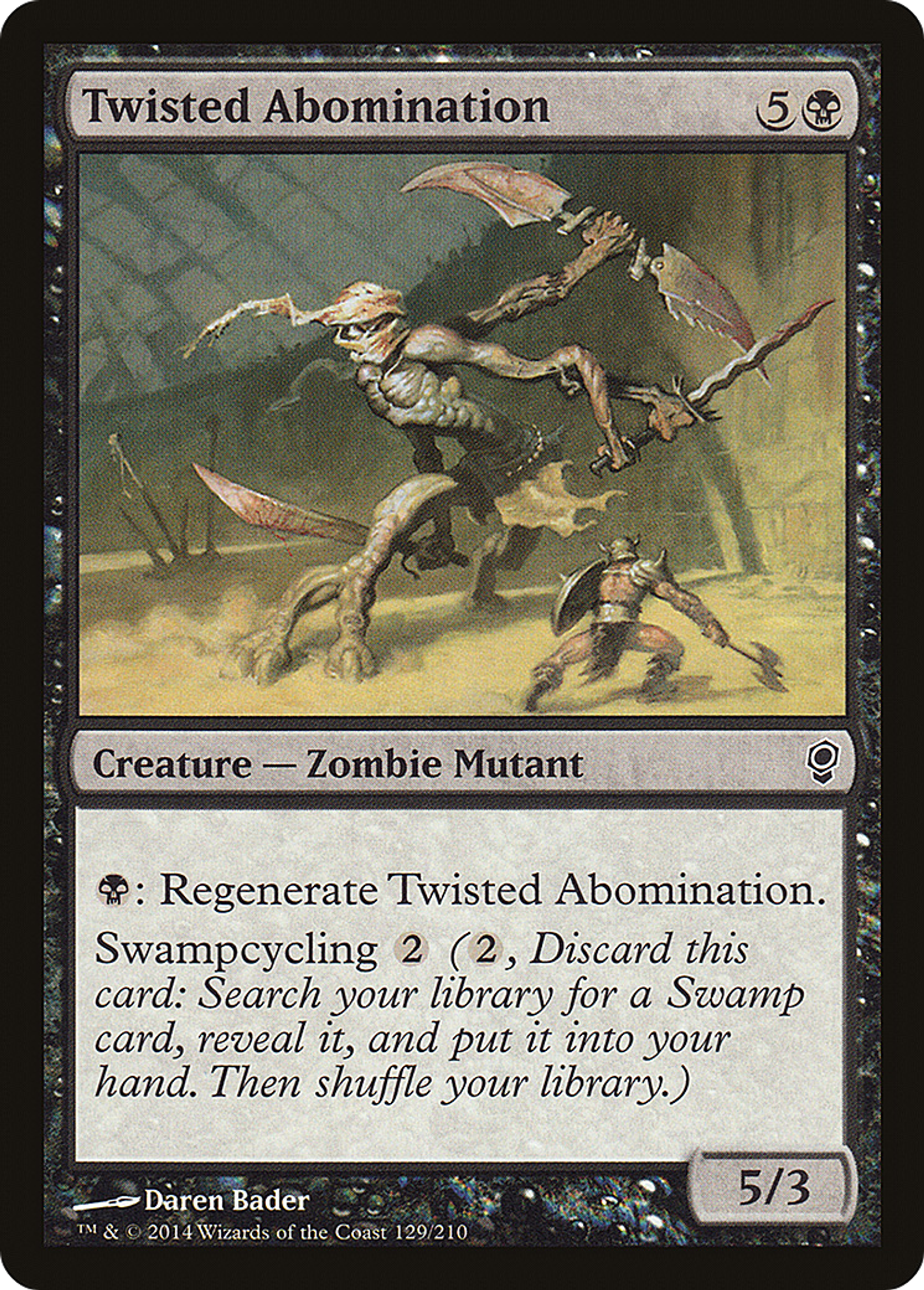 Twisted Abomination — Conspiracy — Magic: The Gathering