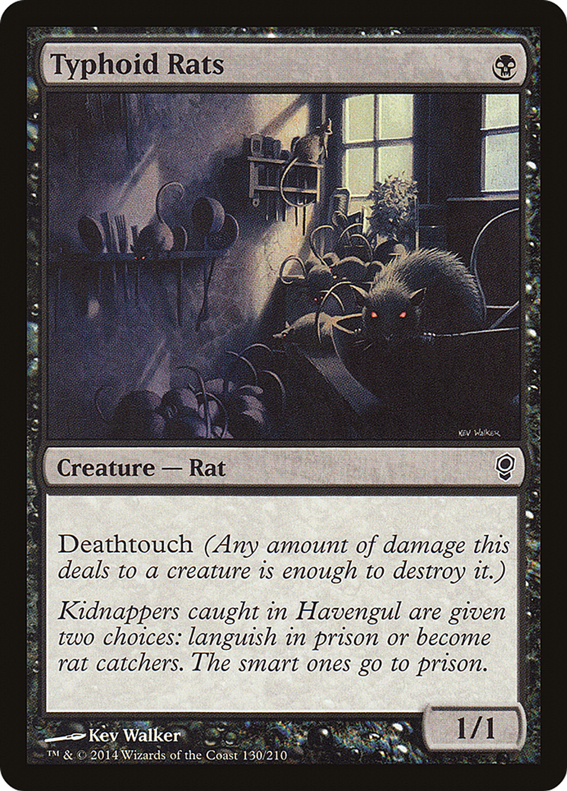 Typhoid Rats — Conspiracy — Magic: The Gathering