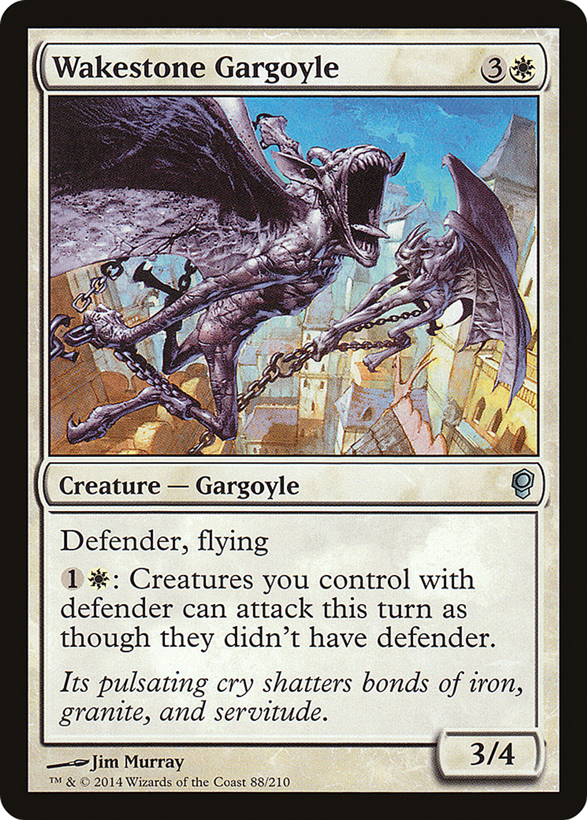 Wakestone Gargoyle — Conspiracy — Magic: The Gathering