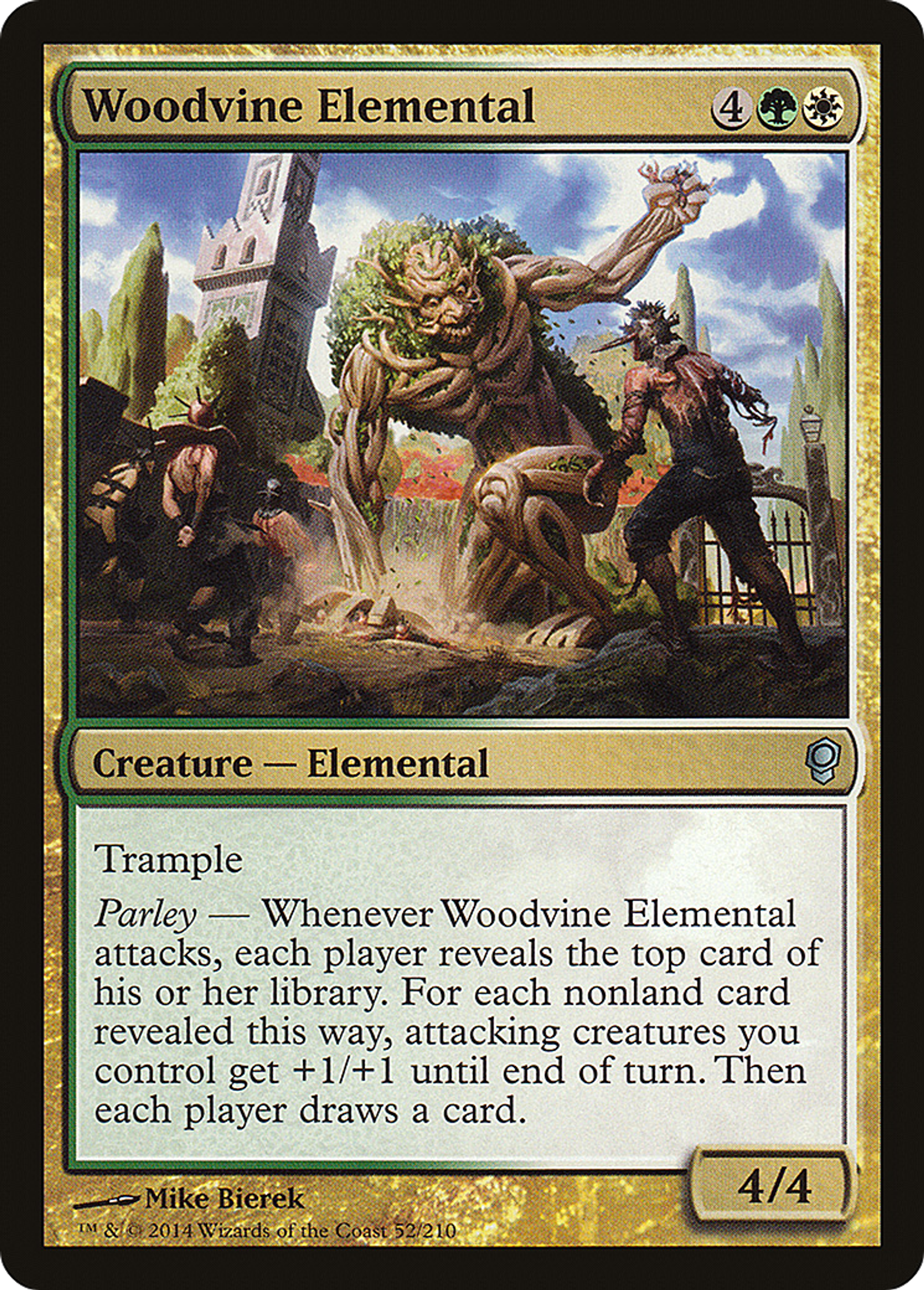 Woodvine Elemental — Conspiracy — Magic: The Gathering