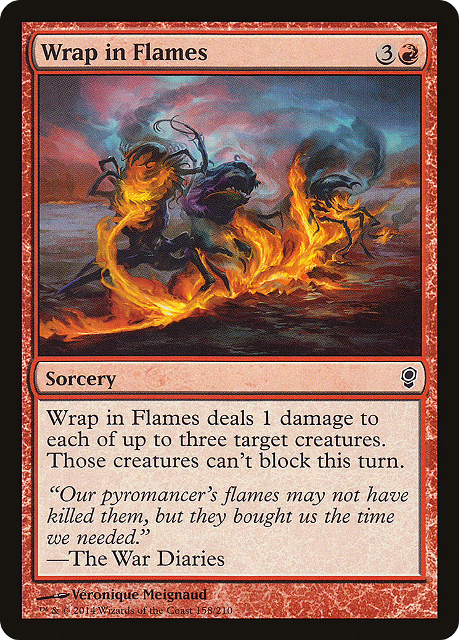 Wrap in Flames — Conspiracy — Magic: The Gathering