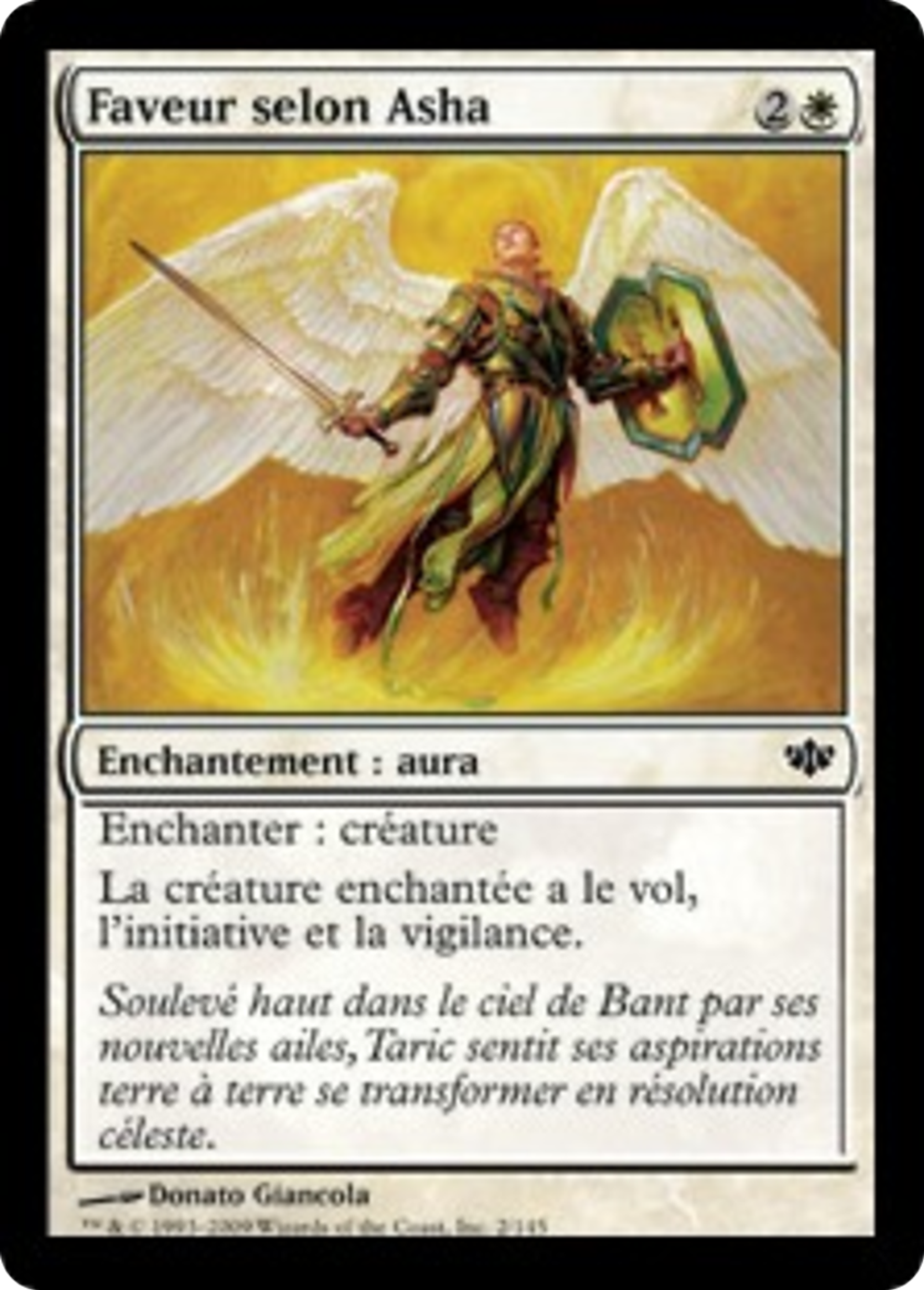 Faveur selon Asha — Conflux — Magic: The Gathering