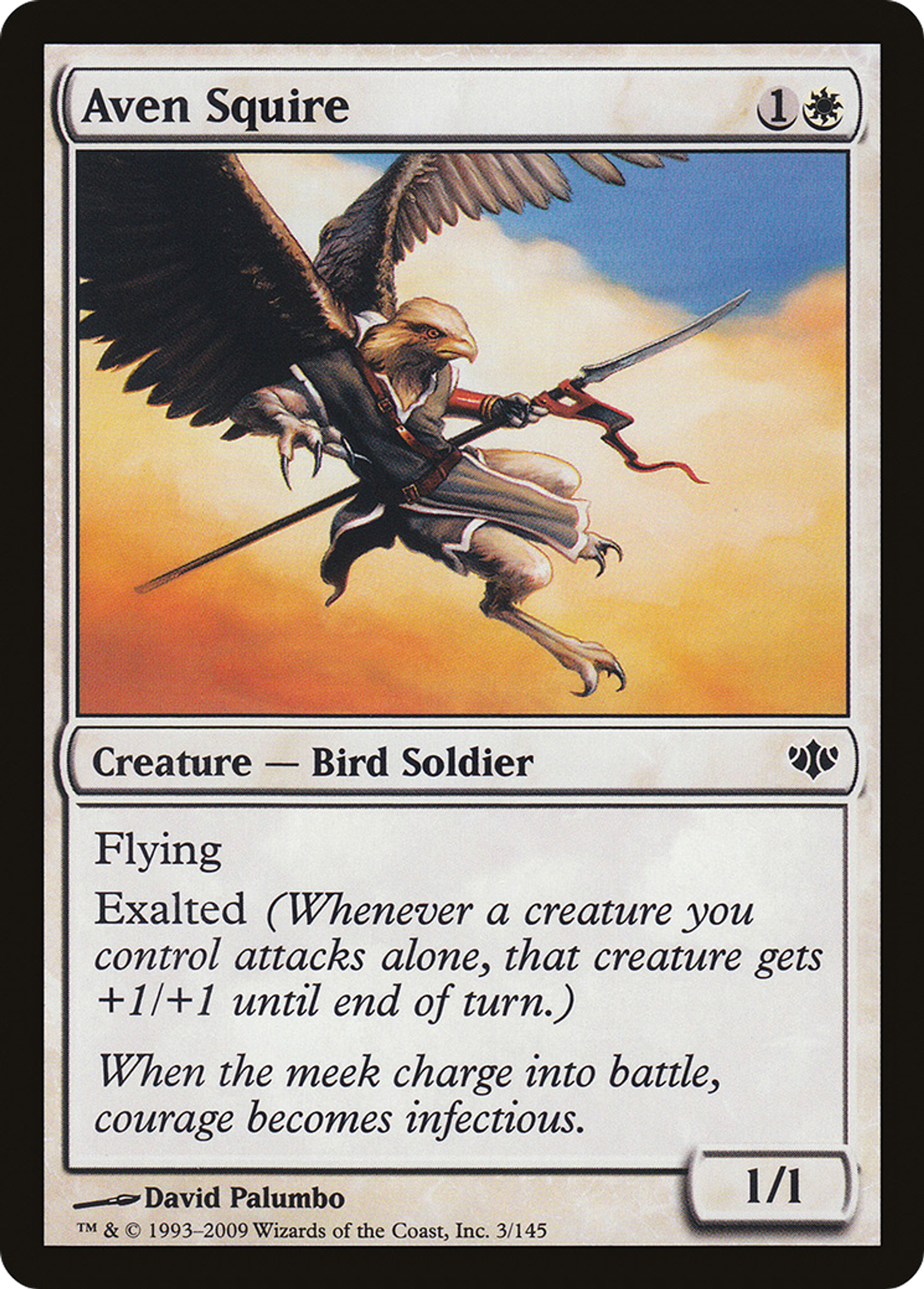 Aven Squire — Conflux — Magic: The Gathering