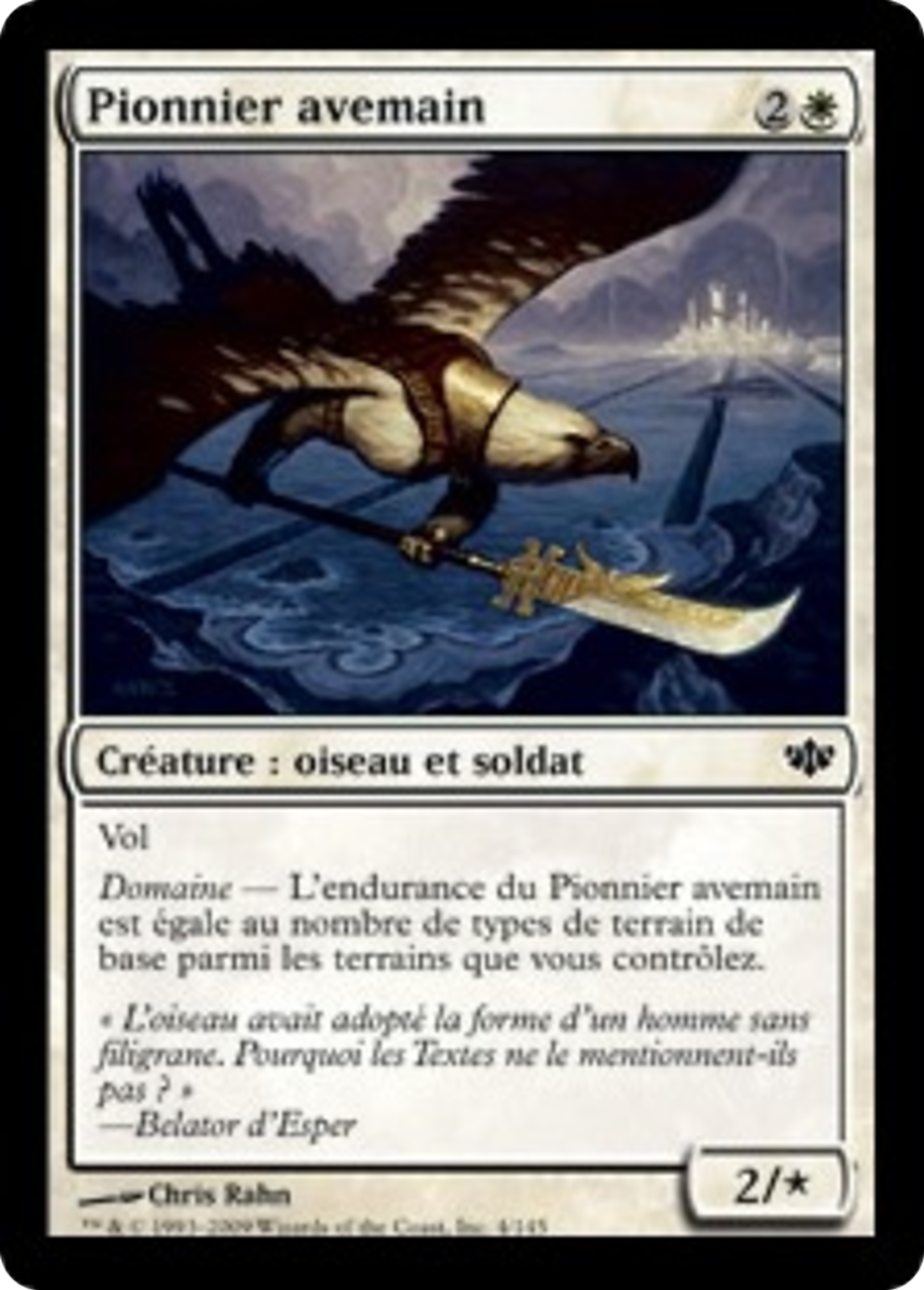 Pionnier avemain — Conflux — Magic: The Gathering