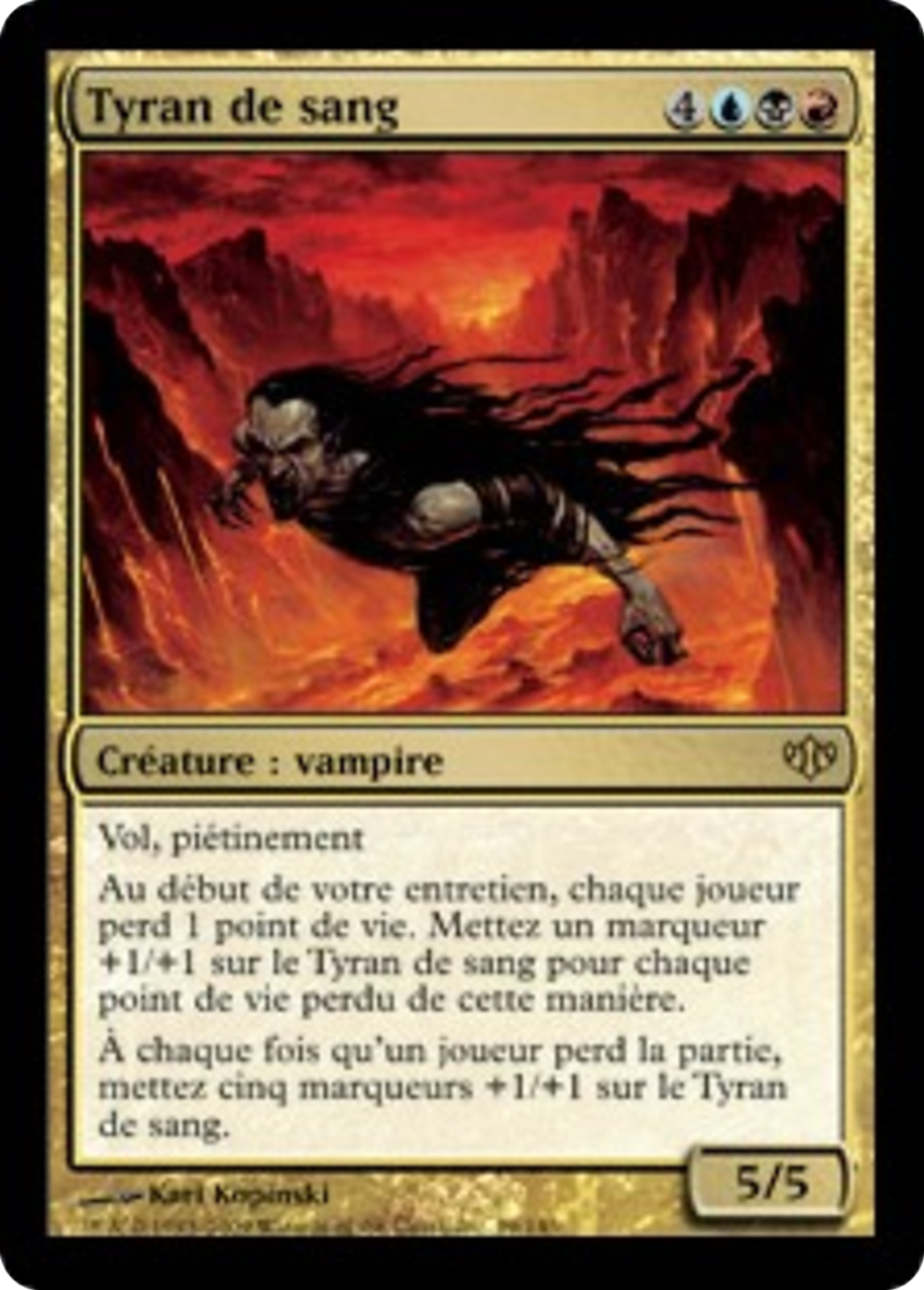 Tyran de sang — Conflux — Magic: The Gathering