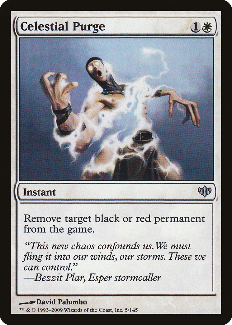 Celestial Purge — Conflux — Magic: The Gathering