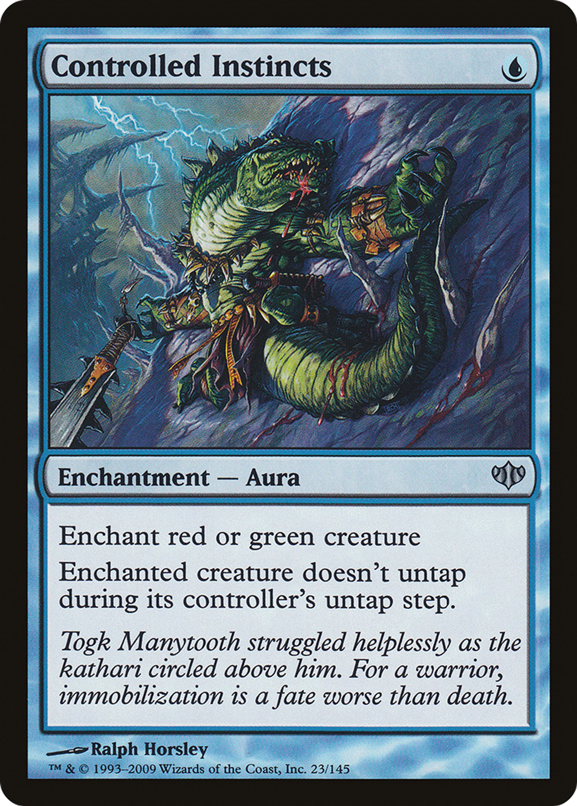 Controlled Instincts — Conflux — Magic: The Gathering