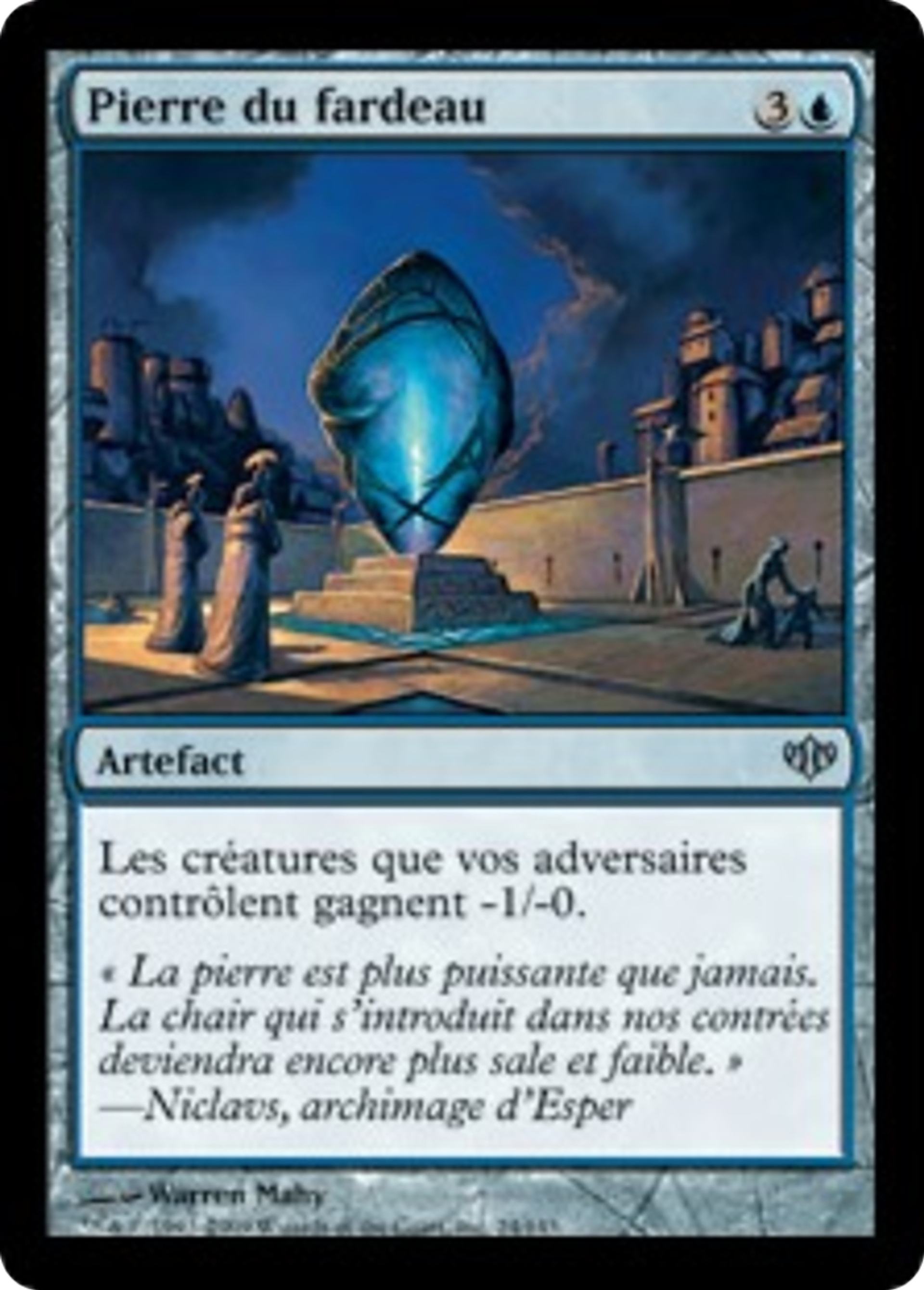 Pierre du fardeau — Conflux — Magic: The Gathering