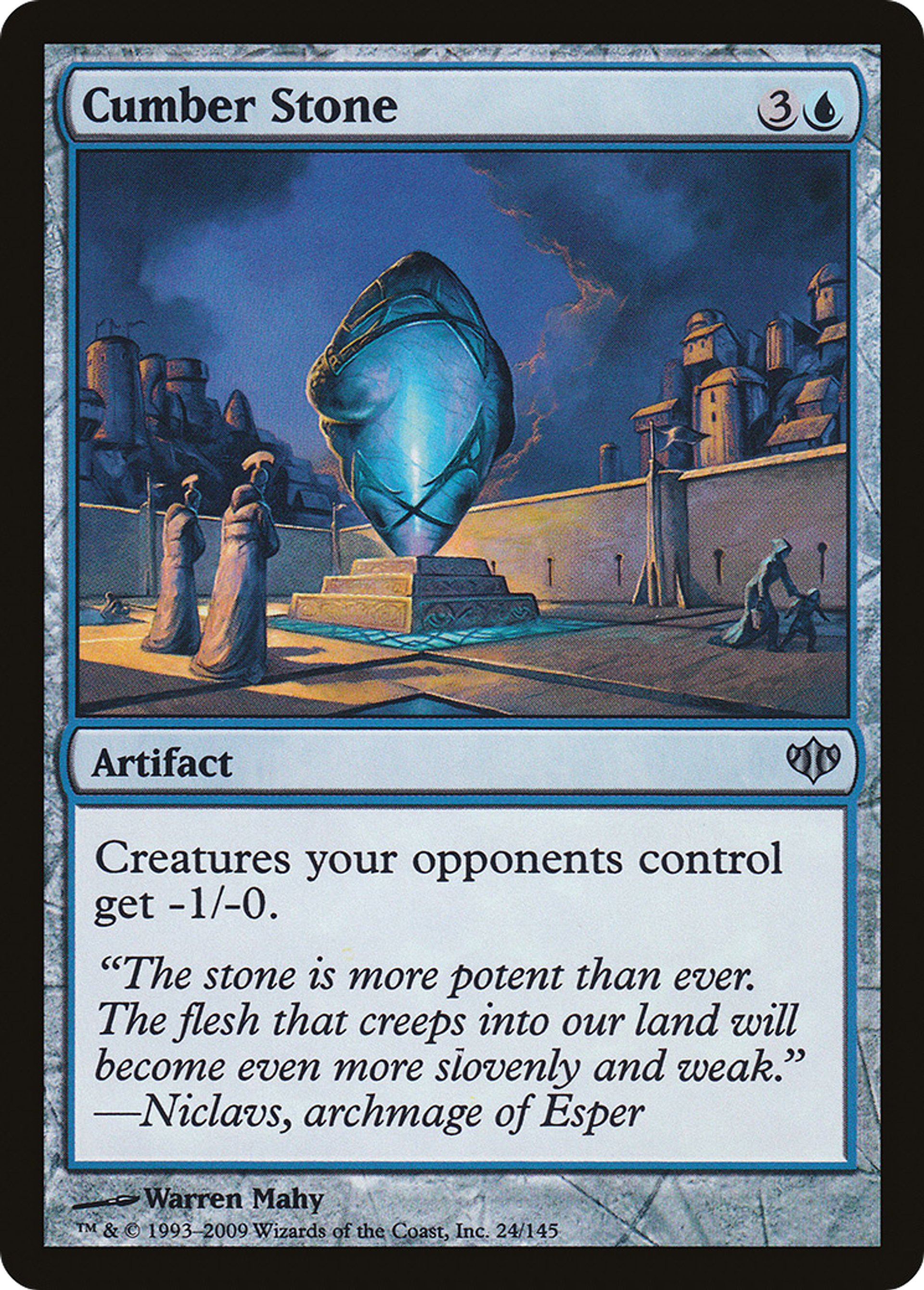 Cumber Stone — Conflux — Magic: The Gathering