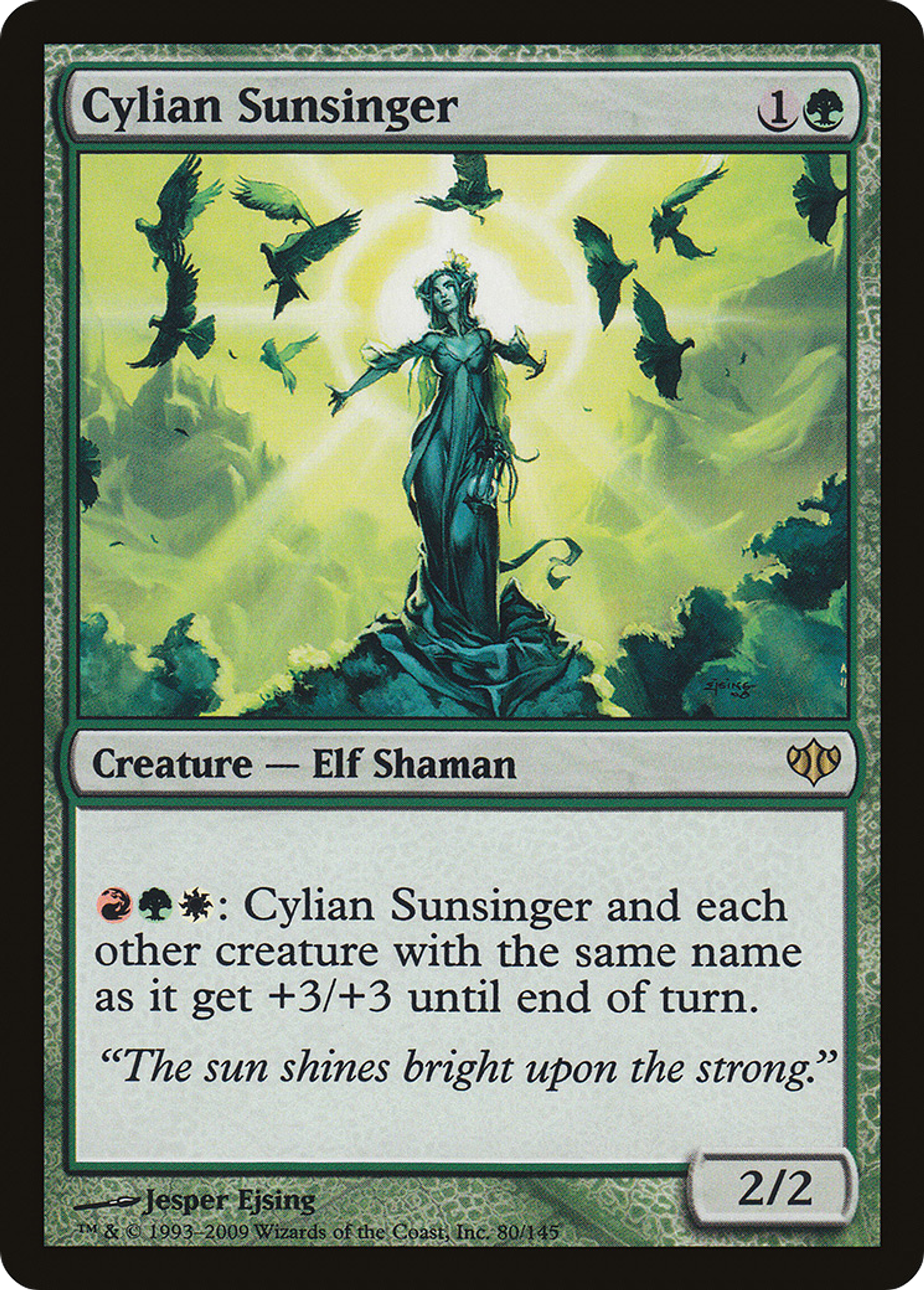 Cylian Sunsinger — Conflux — Magic: The Gathering