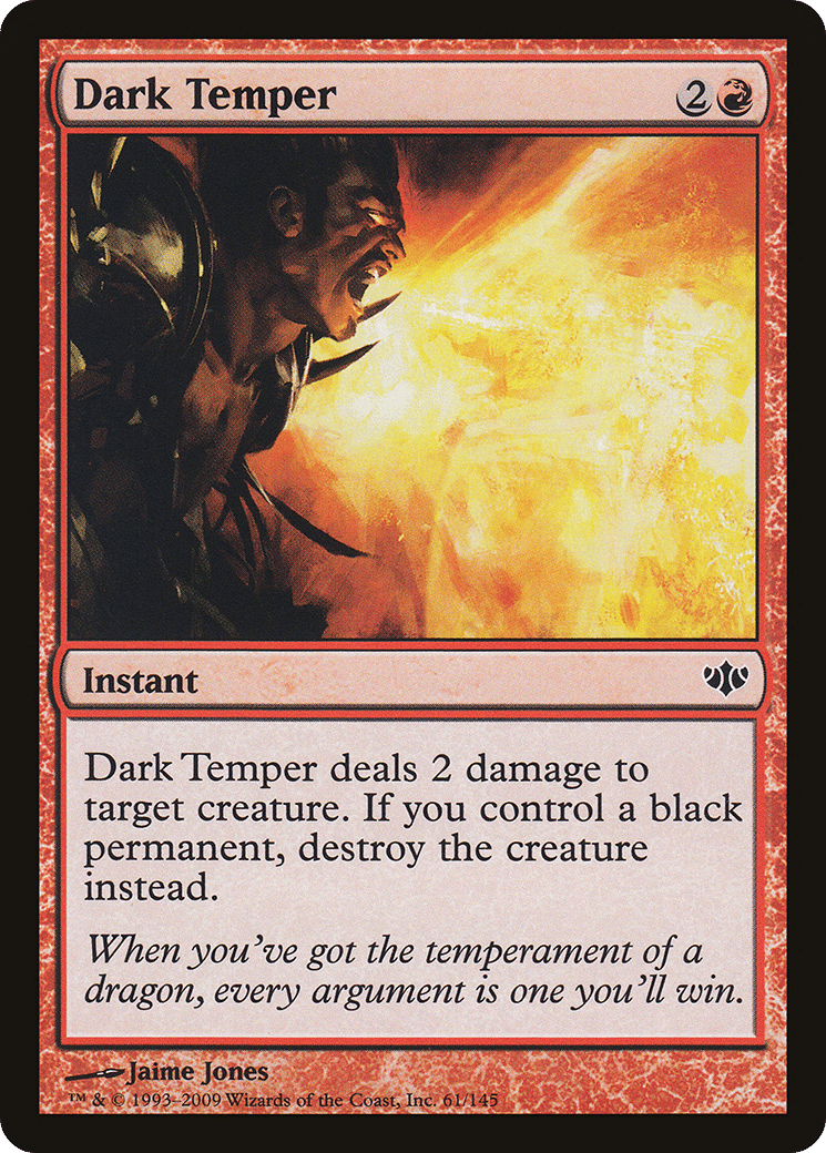 Tempérament fumeux — Conflux — Magic: The Gathering