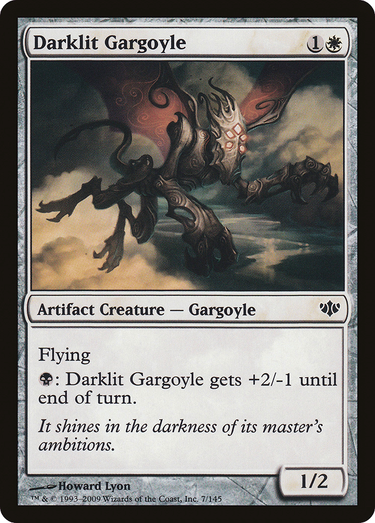 Darklit Gargoyle — Conflux — Magic: The Gathering