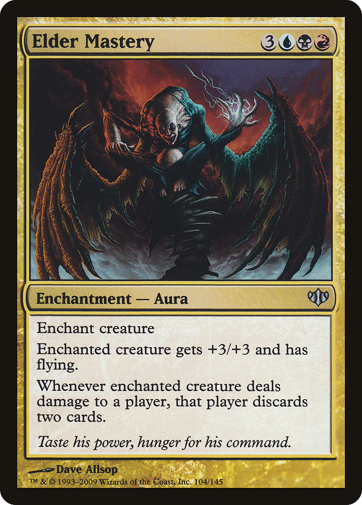 Elder Mastery — Conflux — Magic: The Gathering