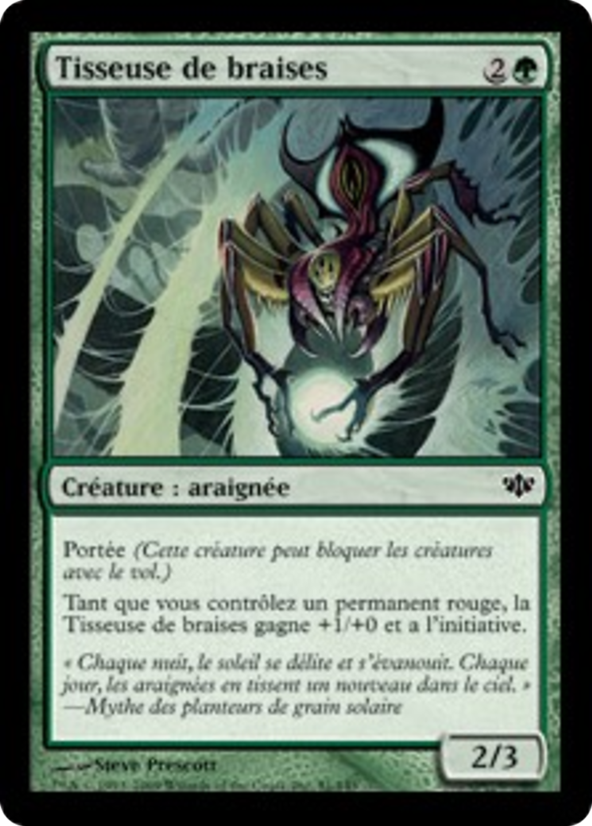 Tisseuse de braises — Conflux — Magic: The Gathering