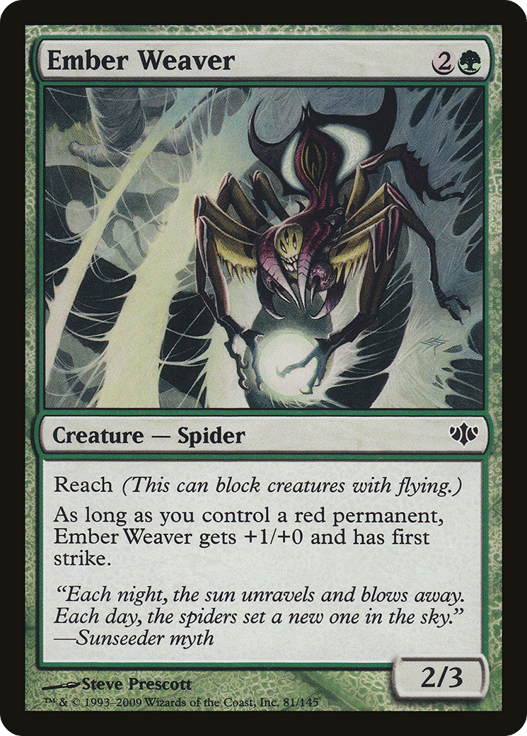 Ember Weaver — Conflux — Magic: The Gathering