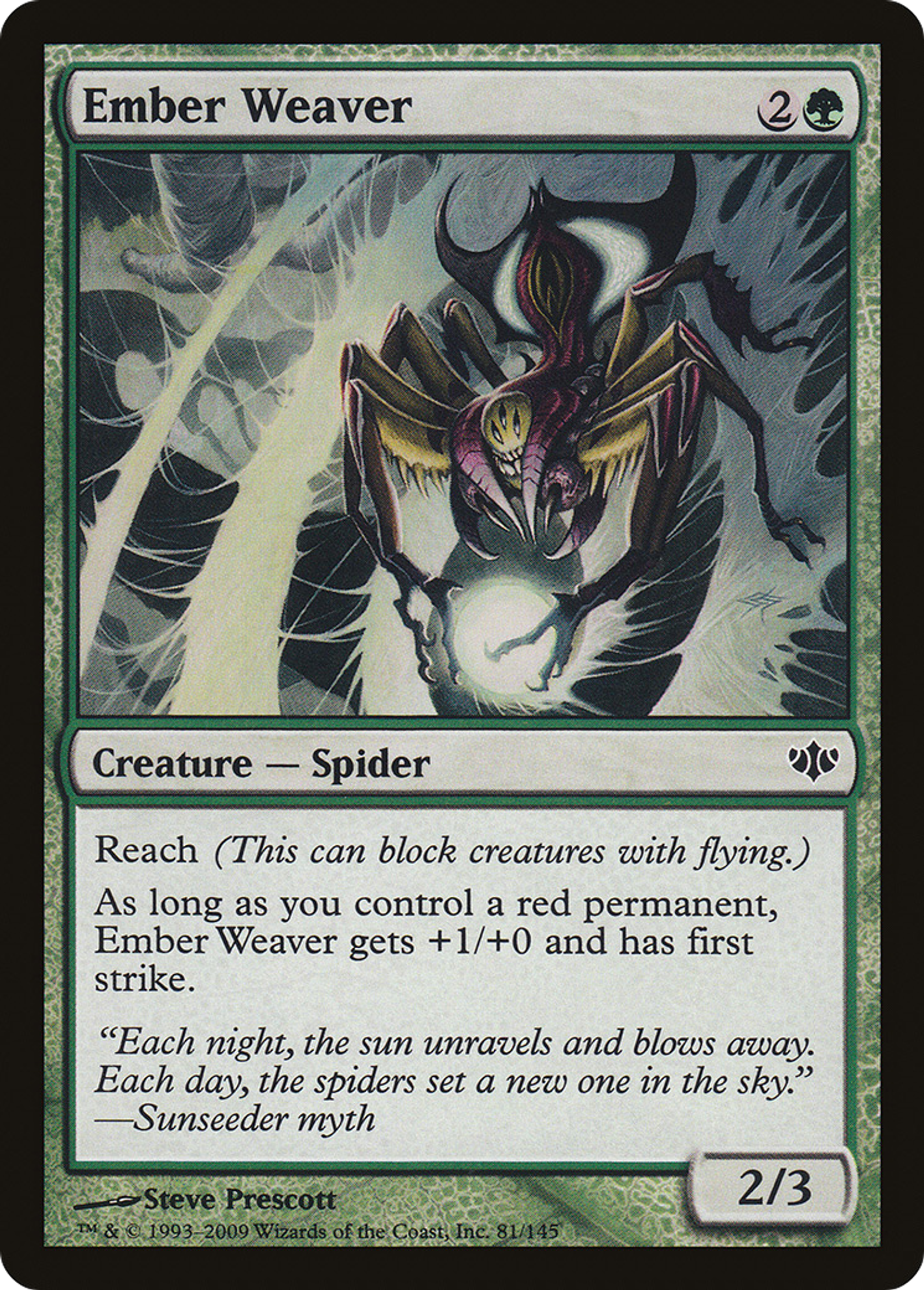 Ember Weaver — Conflux — Magic: The Gathering