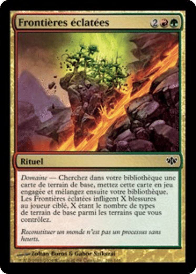 Frontières éclatées — Conflux — Magic: The Gathering