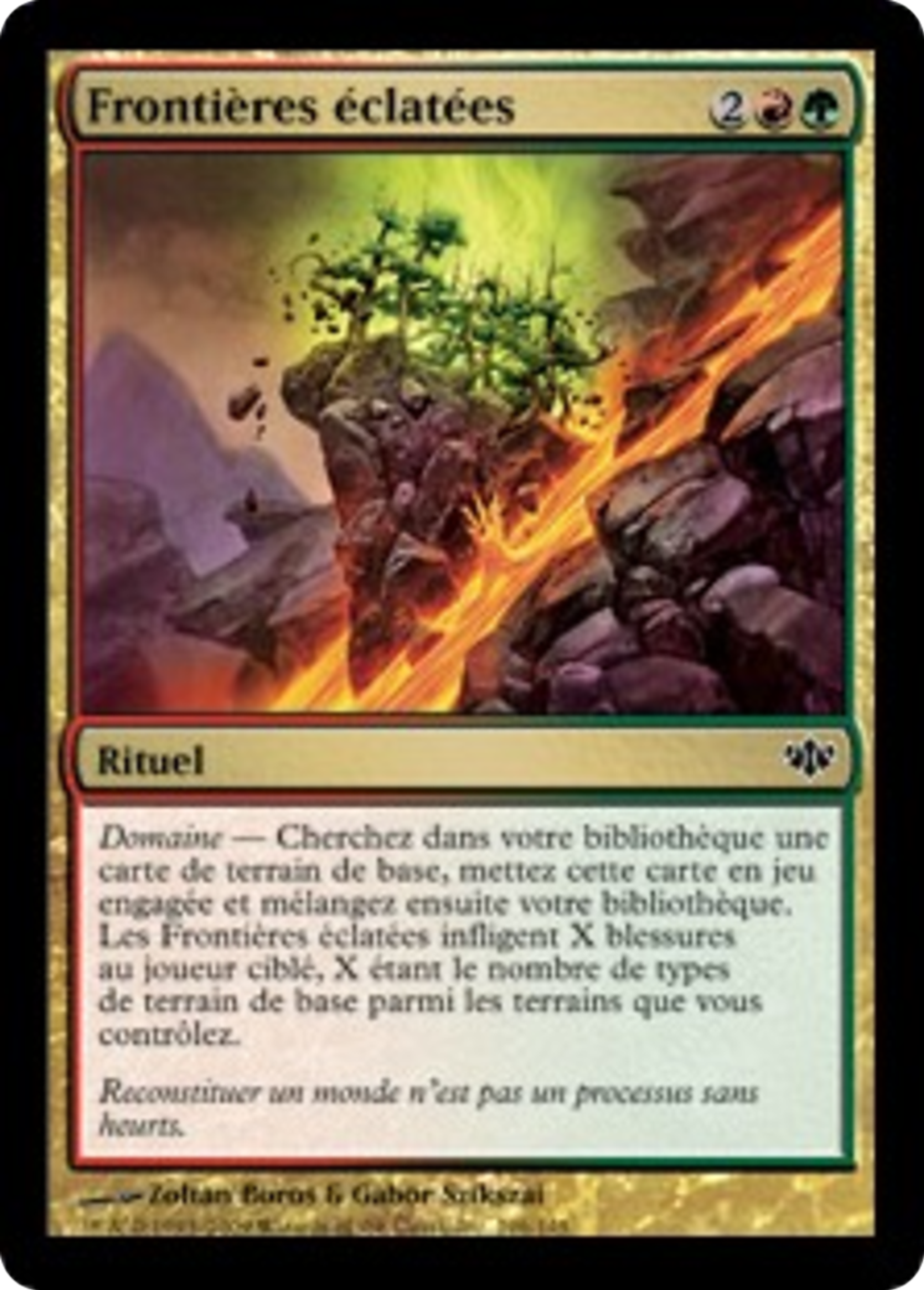 Frontières éclatées — Conflux — Magic: The Gathering