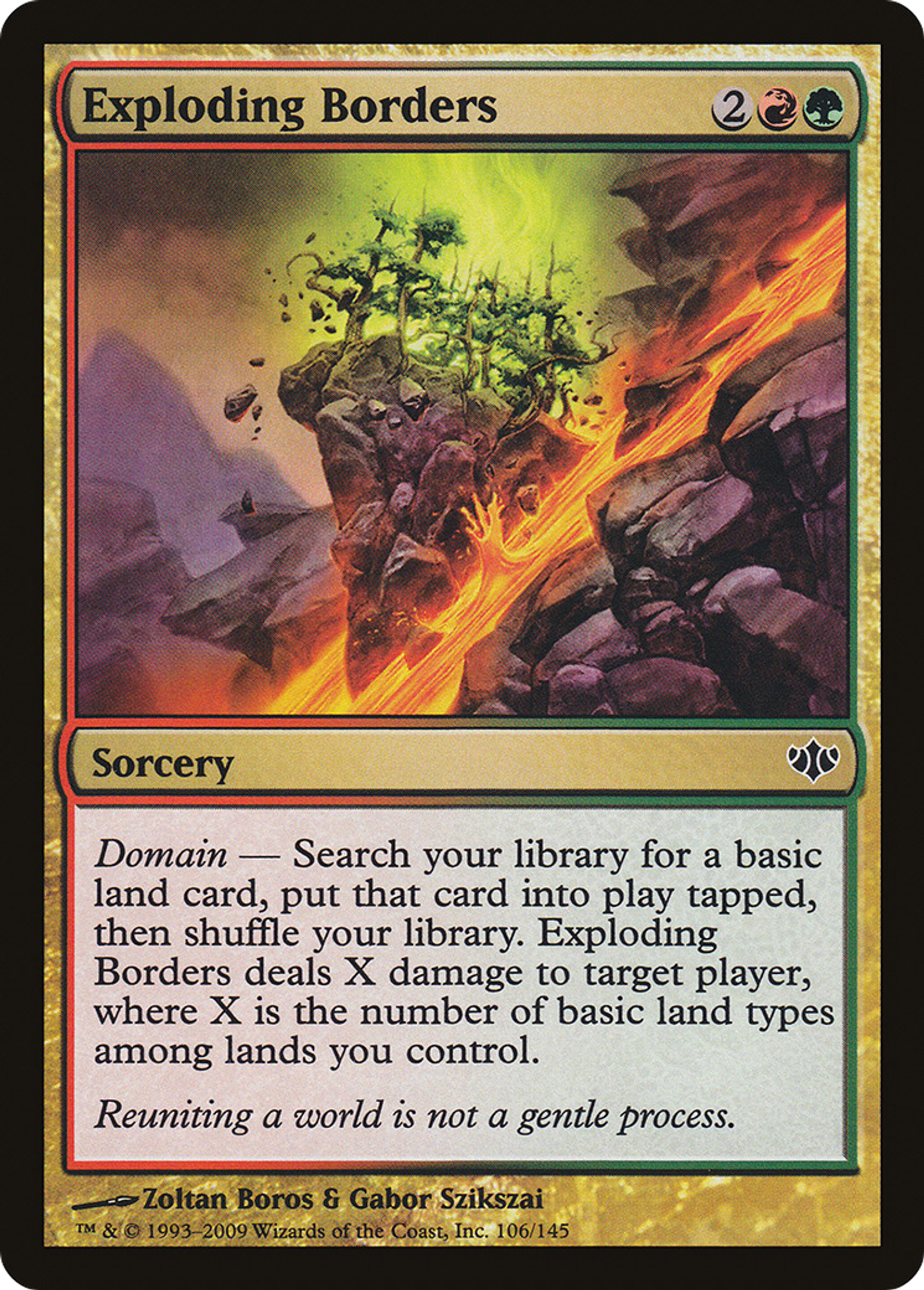 Exploding Borders — Conflux — Magic: The Gathering