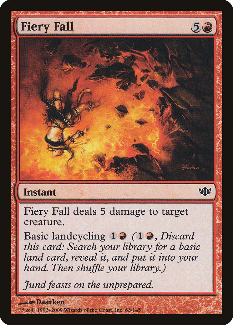 Fiery Fall — Conflux — Magic: The Gathering