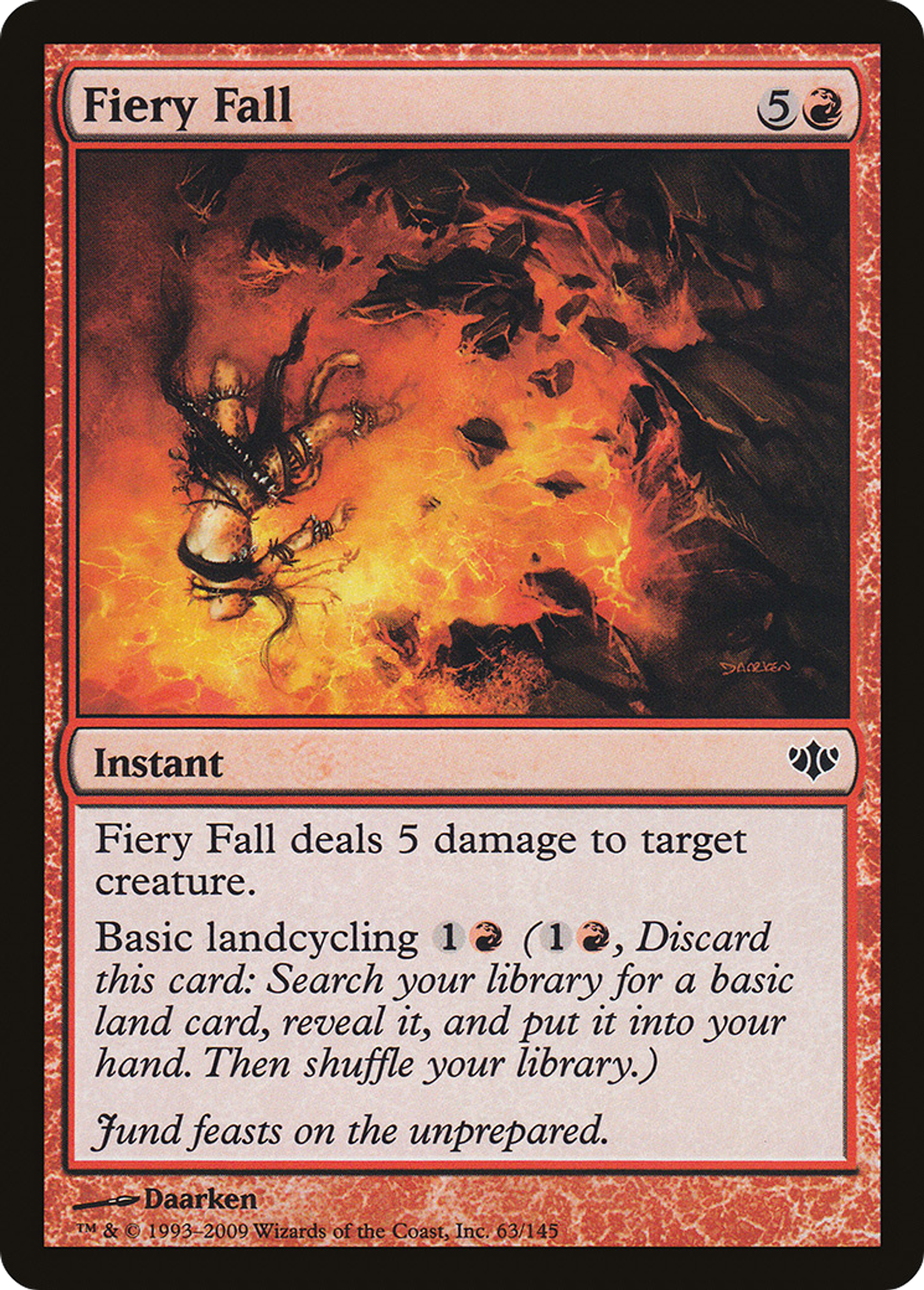 Fiery Fall — Conflux — Magic: The Gathering