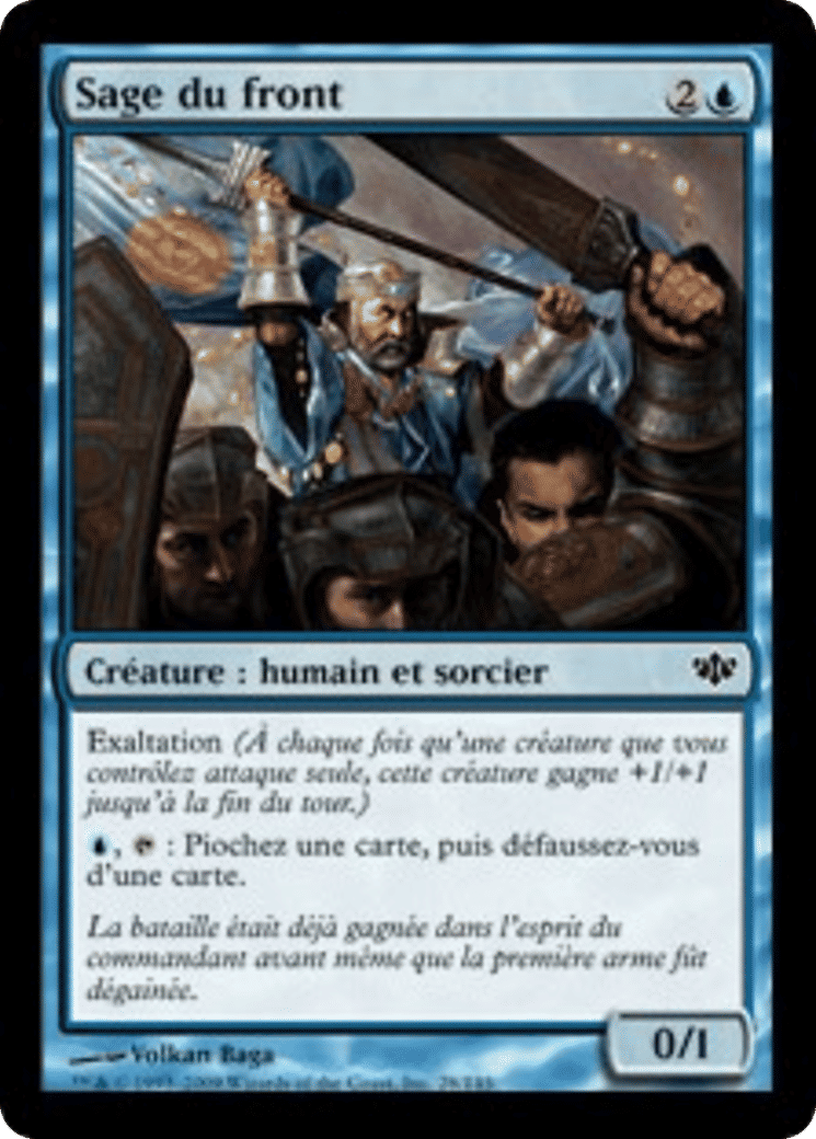 Sage du front — Conflux — Magic: The Gathering