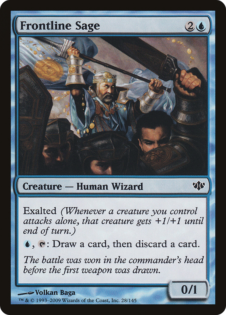 Frontline Sage — Conflux — Magic: The Gathering