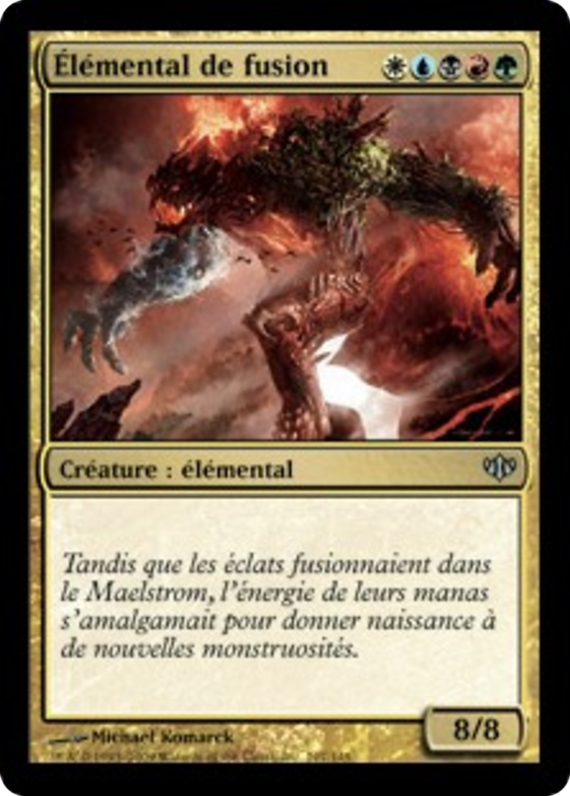 Élémental de fusion — Conflux — Magic: The Gathering