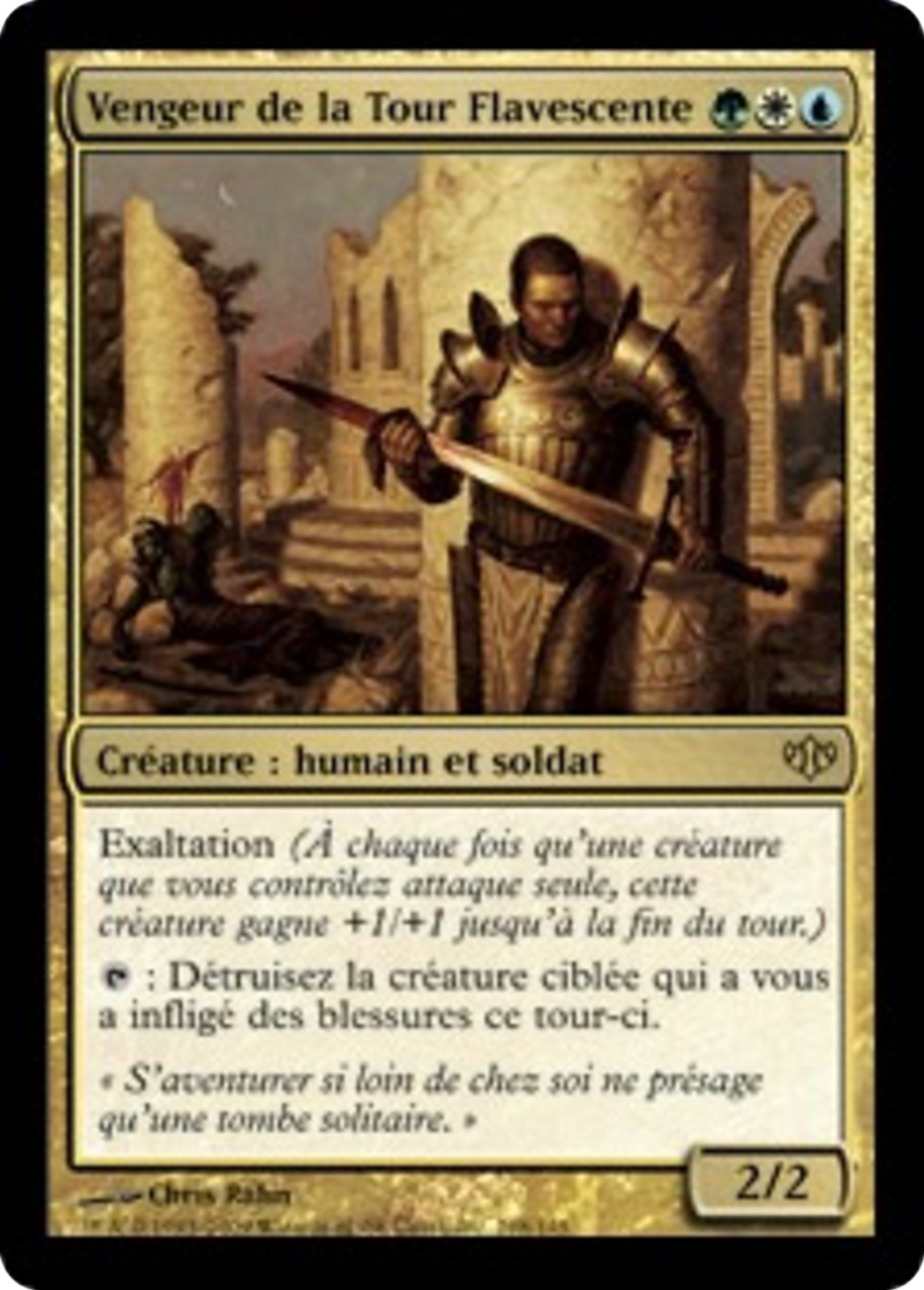 Vengeur de la Tour Flavescente — Conflux — Magic: The Gathering