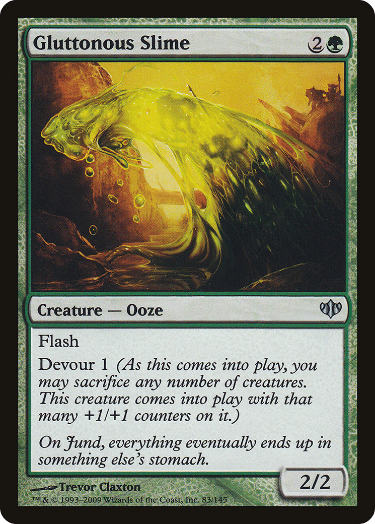 Gluttonous Slime — Conflux — Magic: The Gathering