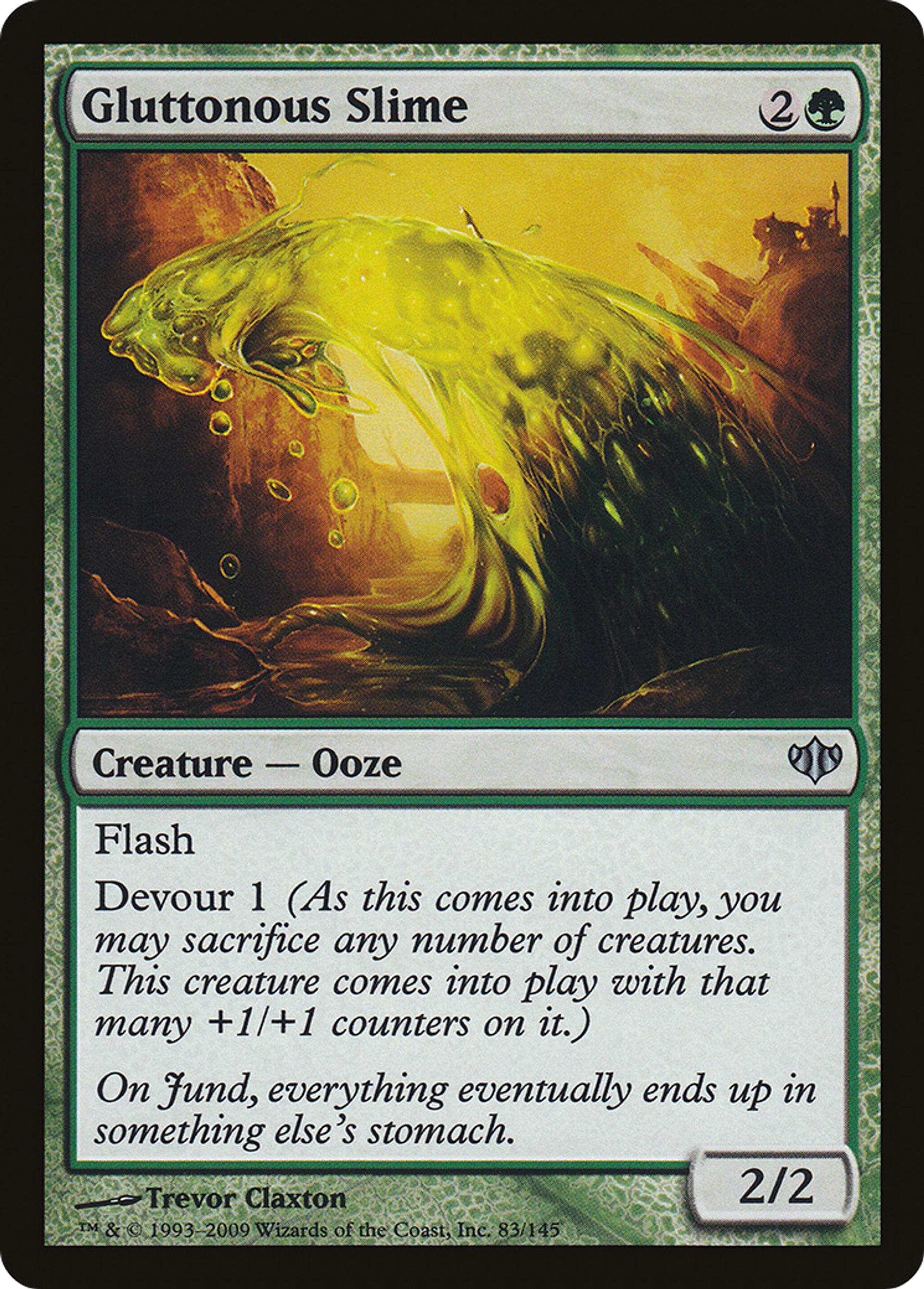 Gluttonous Slime — Conflux — Magic: The Gathering