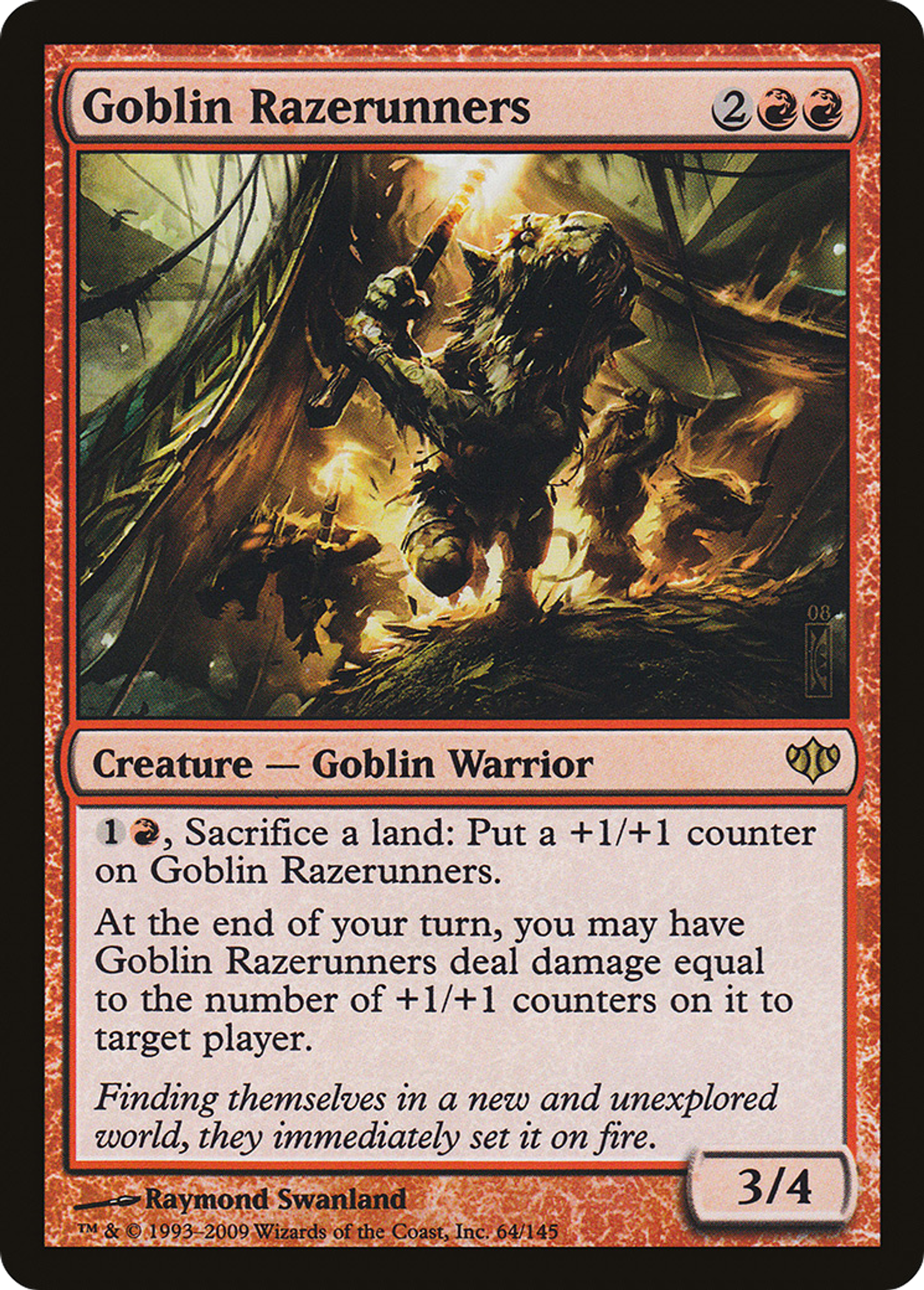 Goblin Razerunners — Conflux — Magic: The Gathering