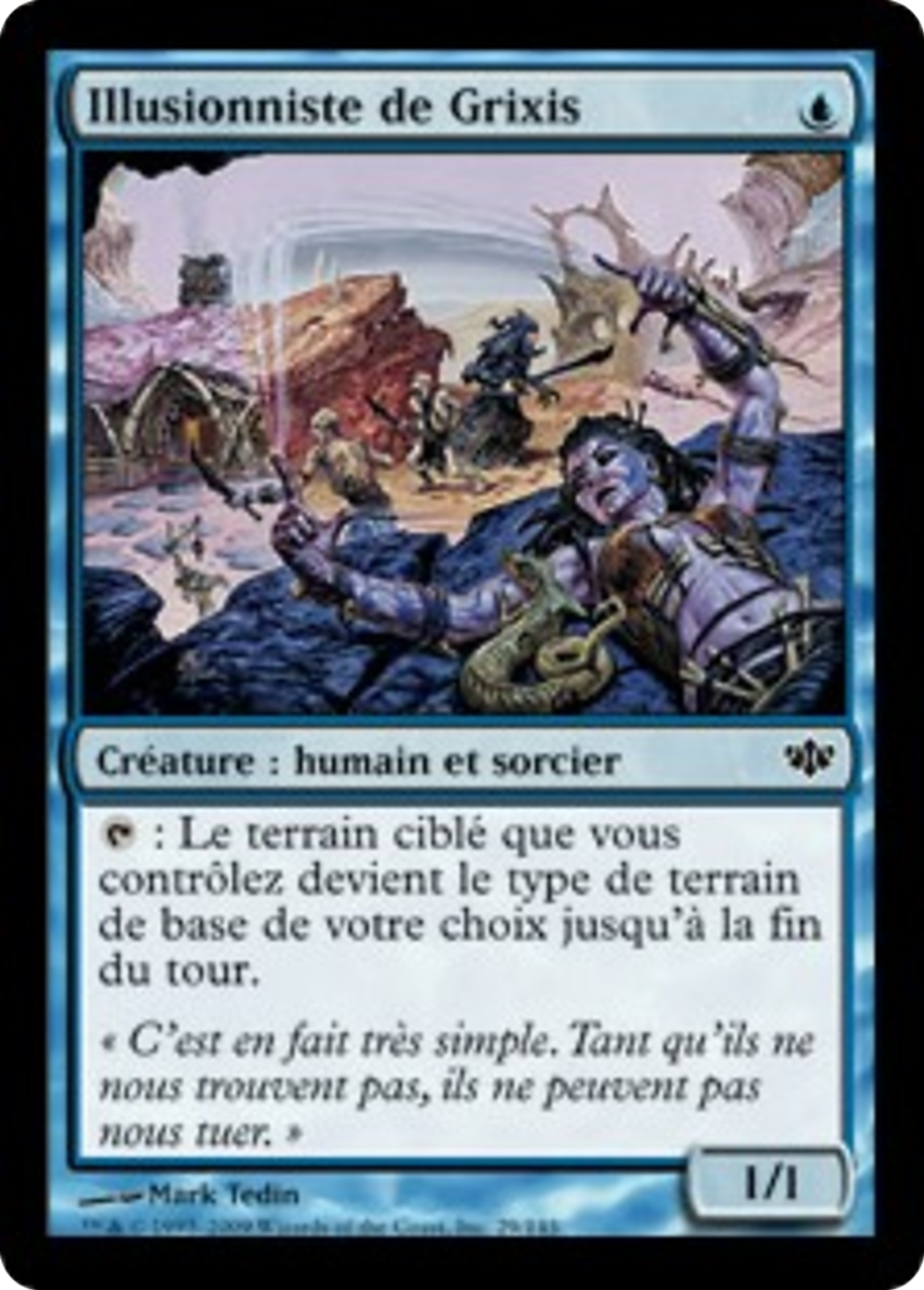 Illusionniste de Grixis — Conflux — Magic: The Gathering