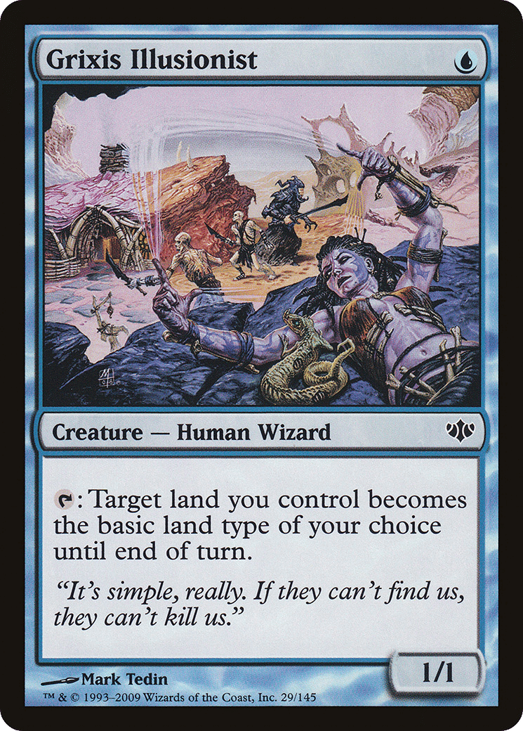 Grixis Illusionist — Conflux — Magic: The Gathering