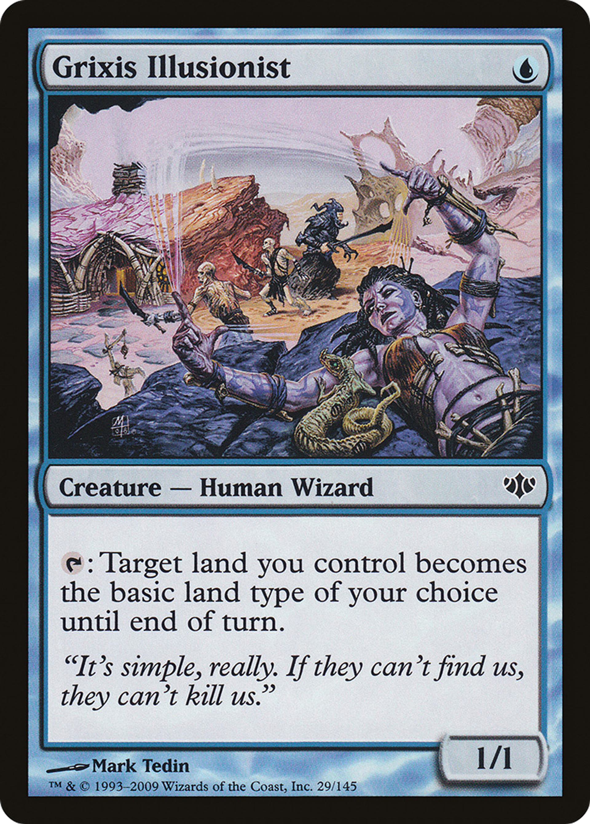Grixis Illusionist — Conflux — Magic: The Gathering