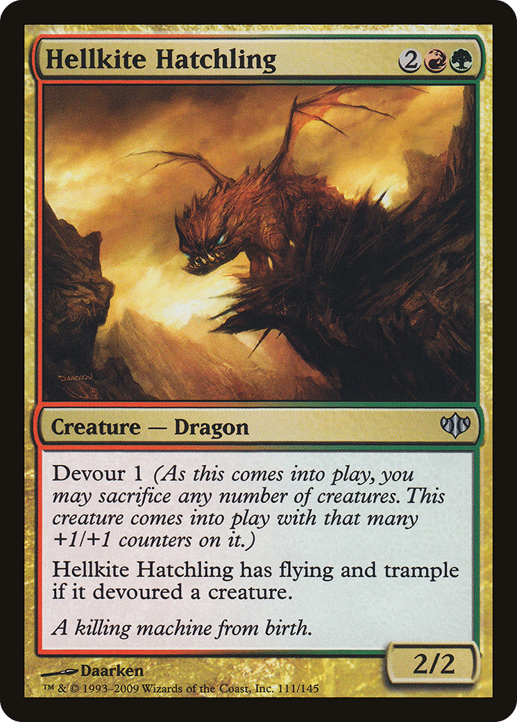 Hellkite Hatchling — Conflux — Magic: The Gathering