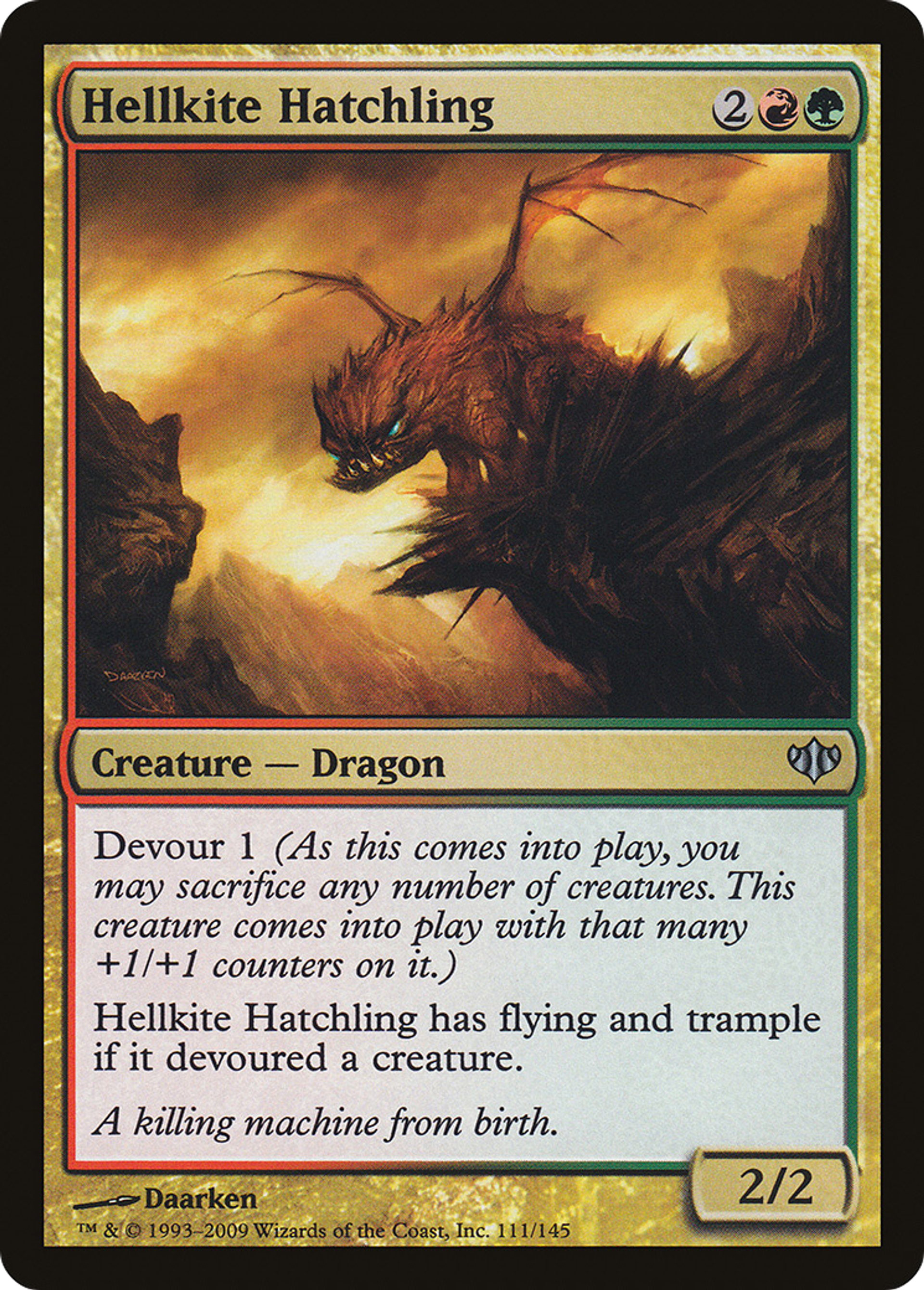Hellkite Hatchling — Conflux — Magic: The Gathering