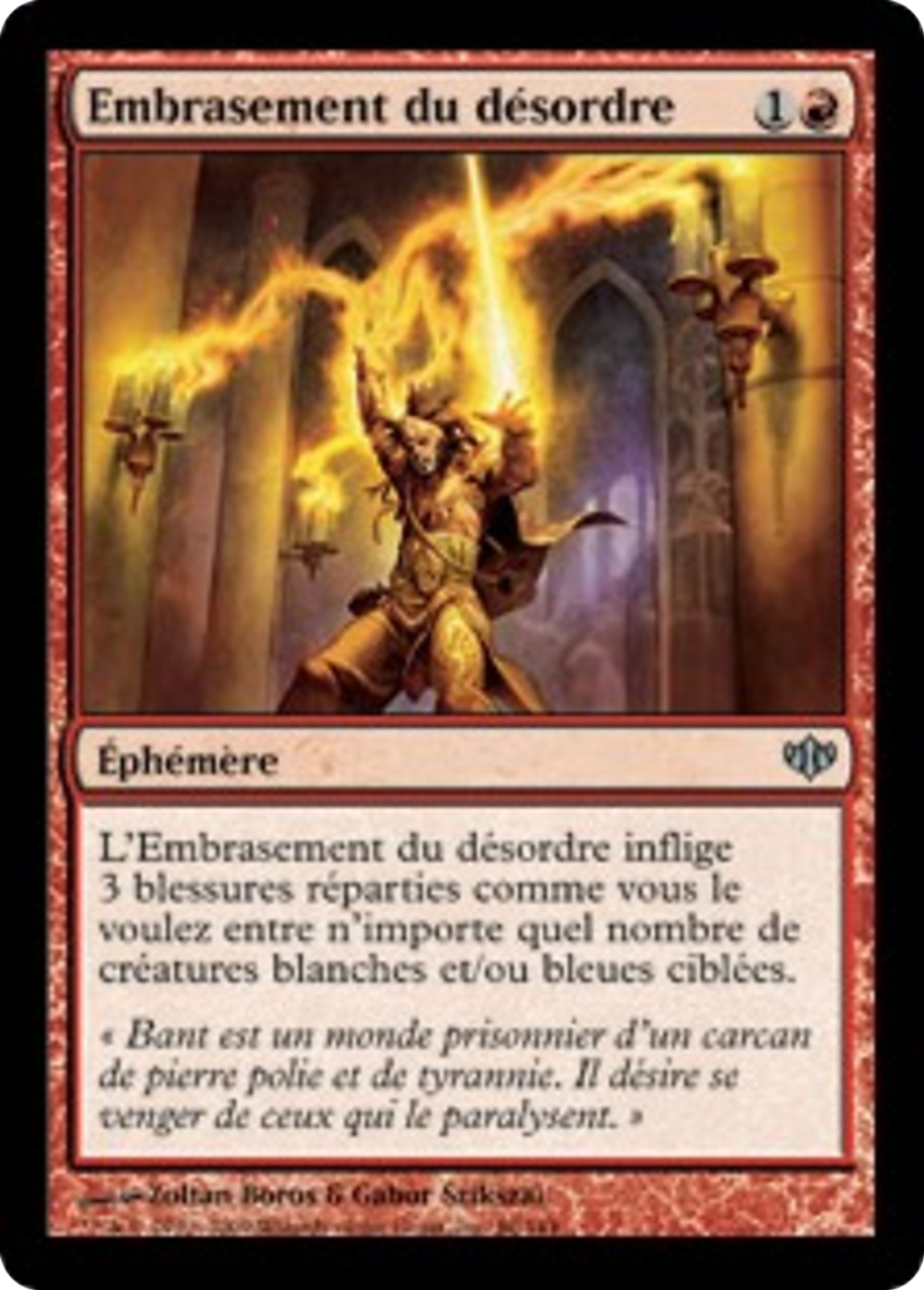 Embrasement du désordre — Conflux — Magic: The Gathering