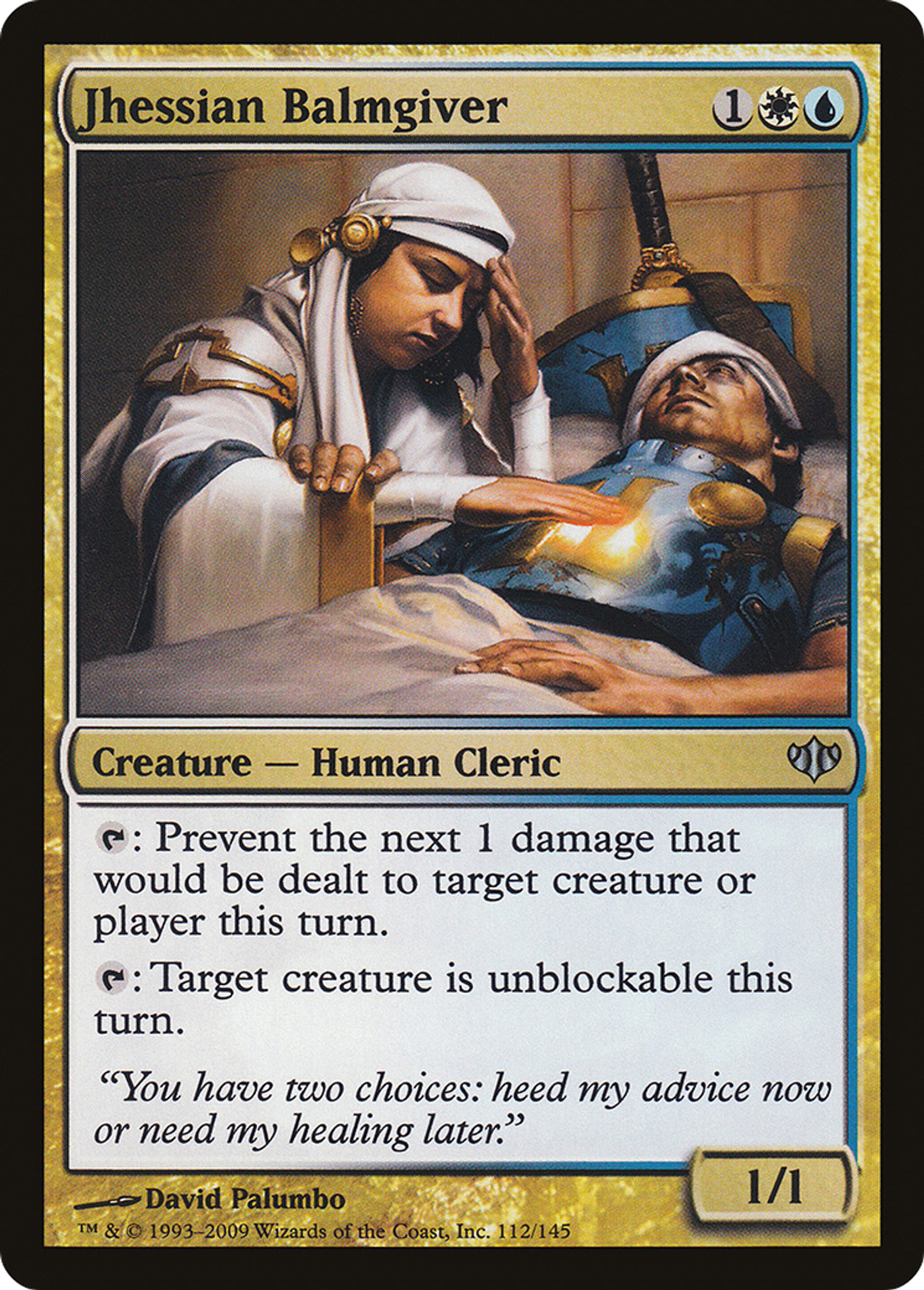 Jhessian Balmgiver — Conflux — Magic: The Gathering
