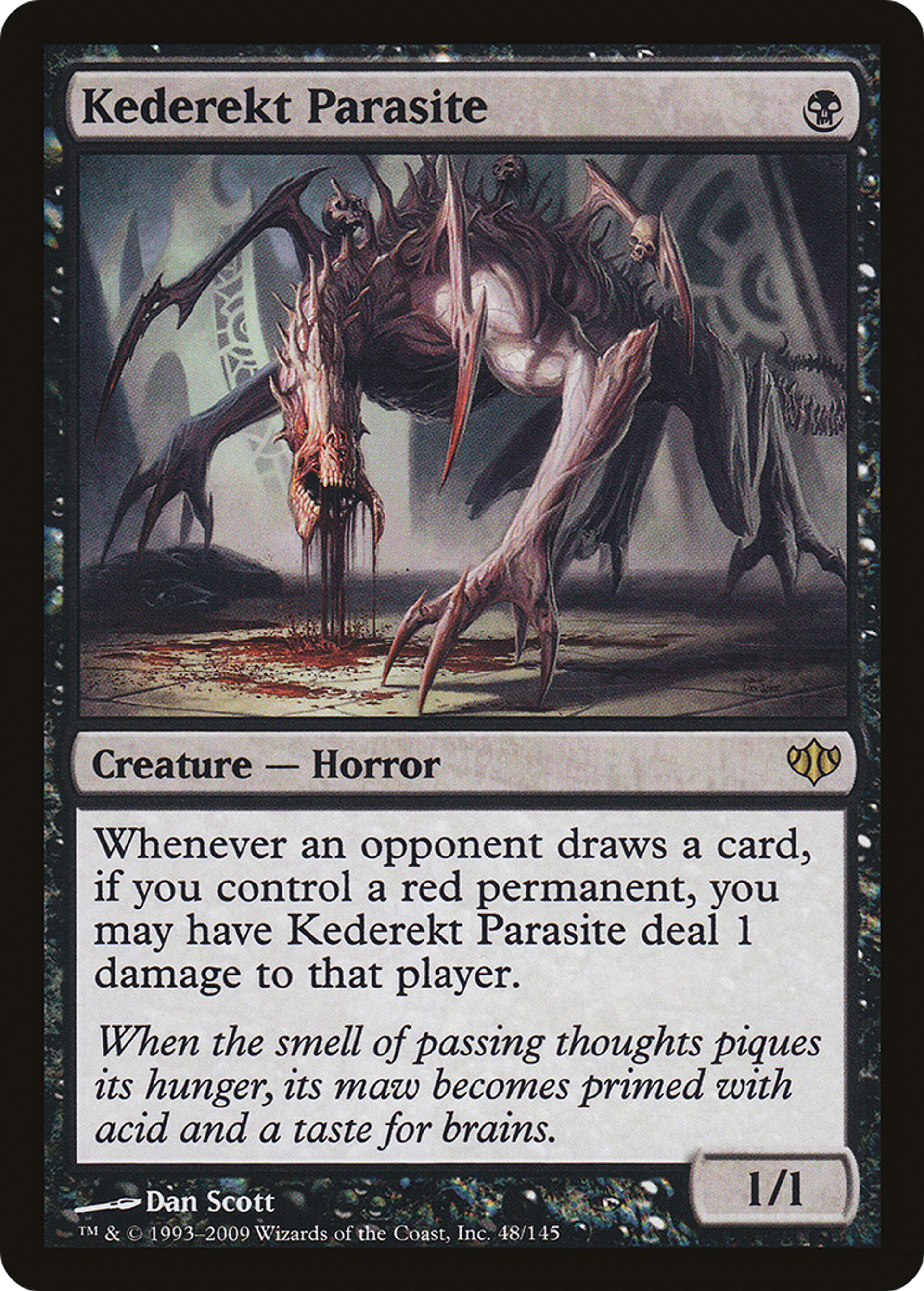 Kederekt Parasite — Conflux — Magic: The Gathering