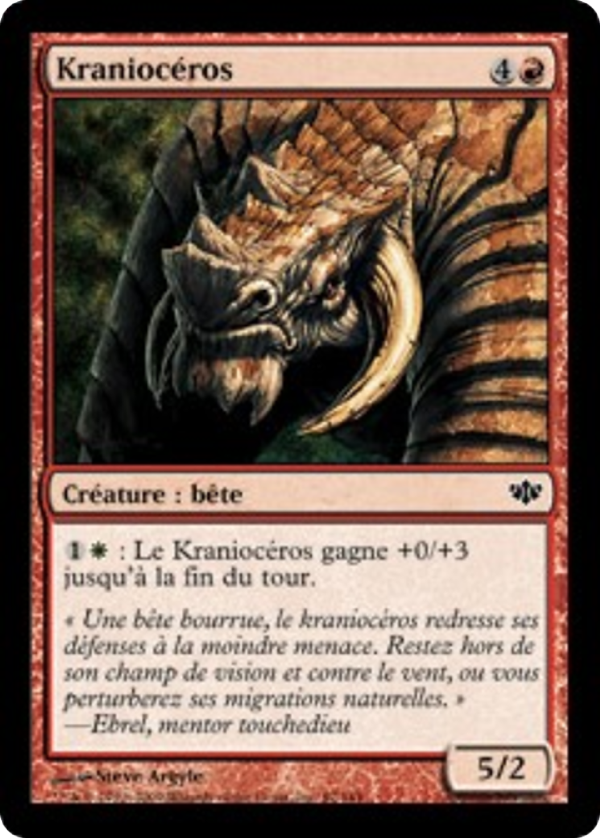 Kraniocéros — Conflux — Magic: The Gathering
