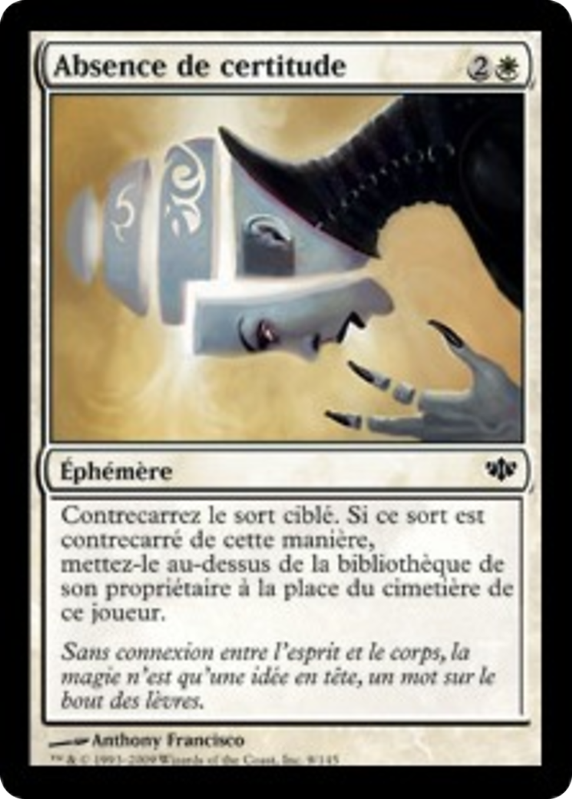 Absence de certitude — Conflux — Magic: The Gathering