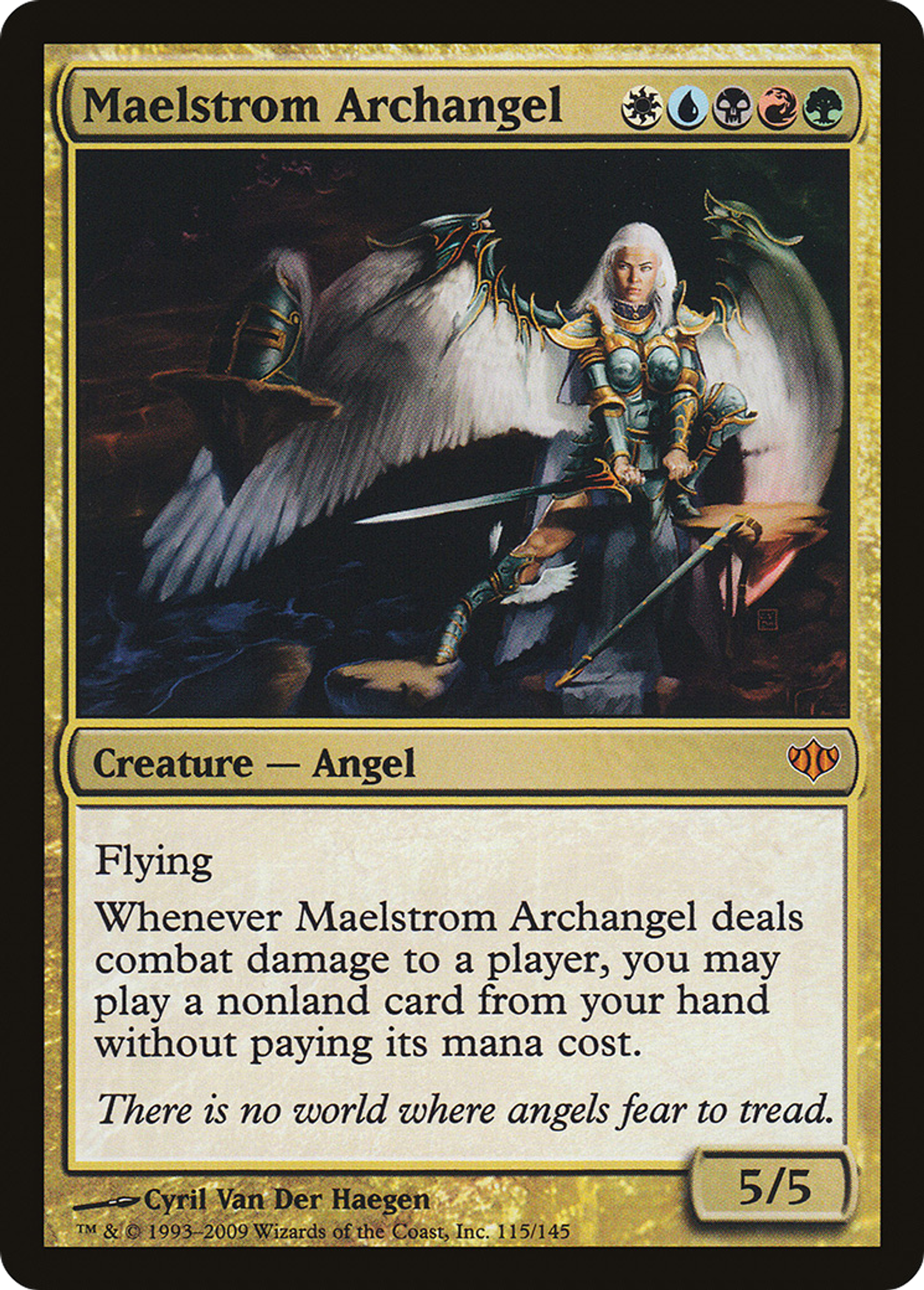 Maelstrom Archangel — Conflux — Magic: The Gathering