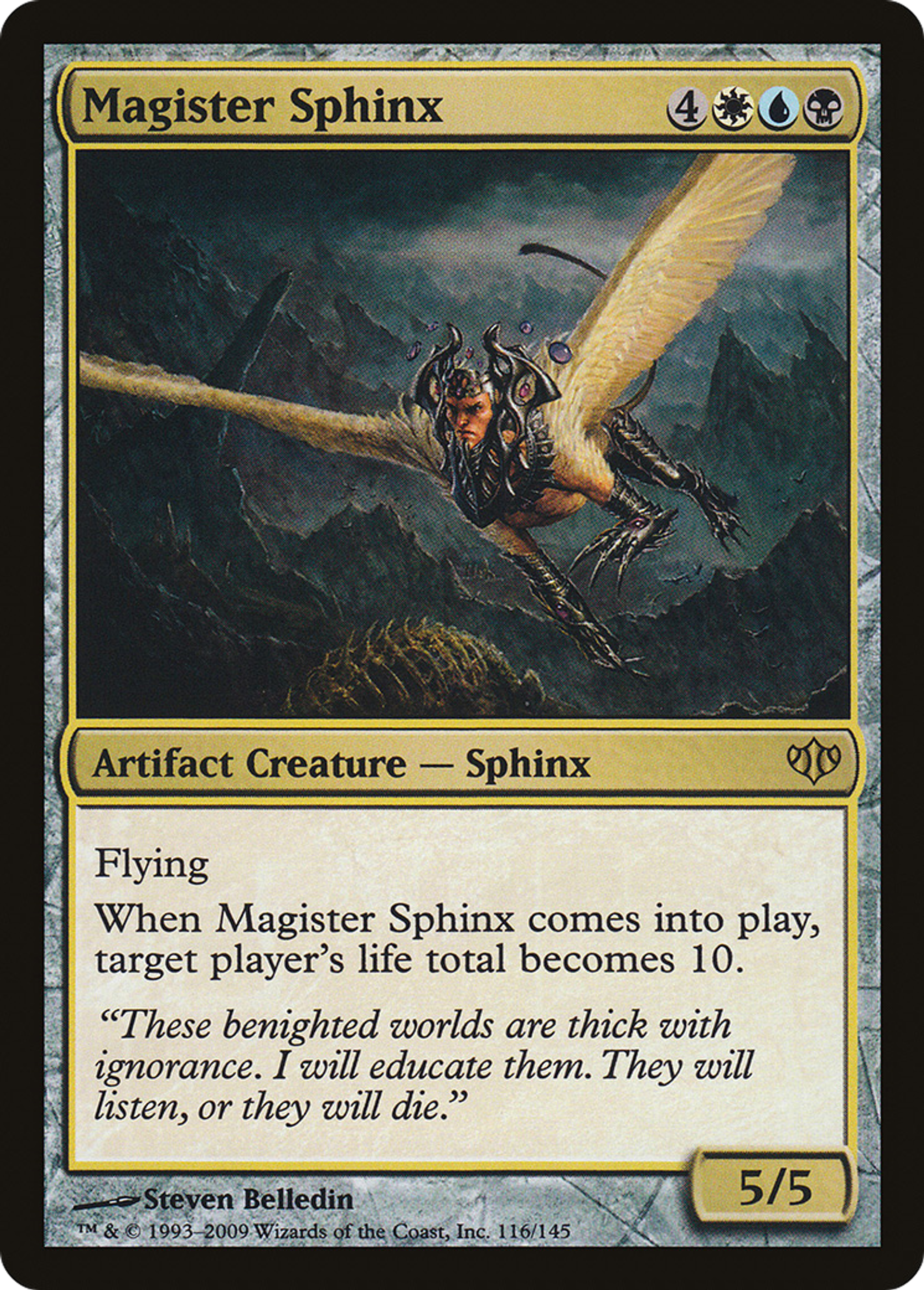 Magister Sphinx — Conflux — Magic: The Gathering