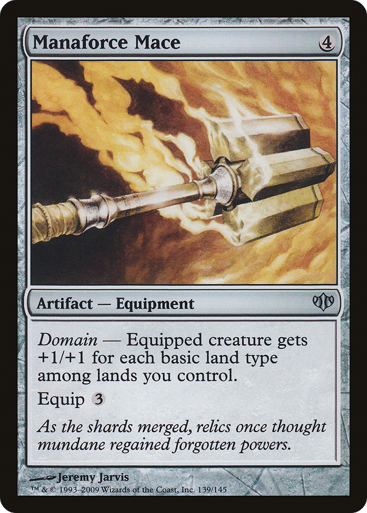 Manaforce Mace — Conflux — Magic: The Gathering