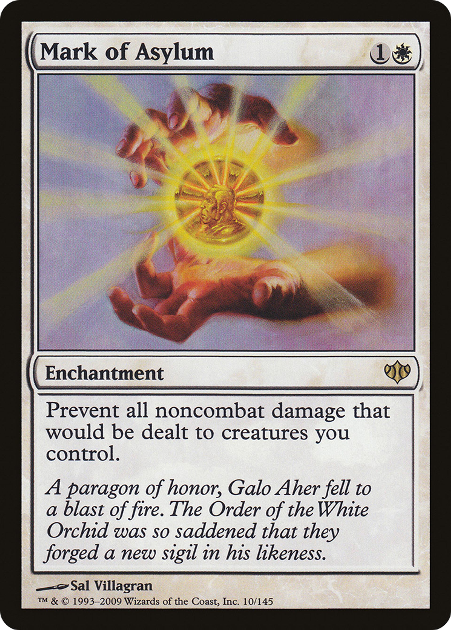 Mark of Asylum — Conflux — Magic: The Gathering