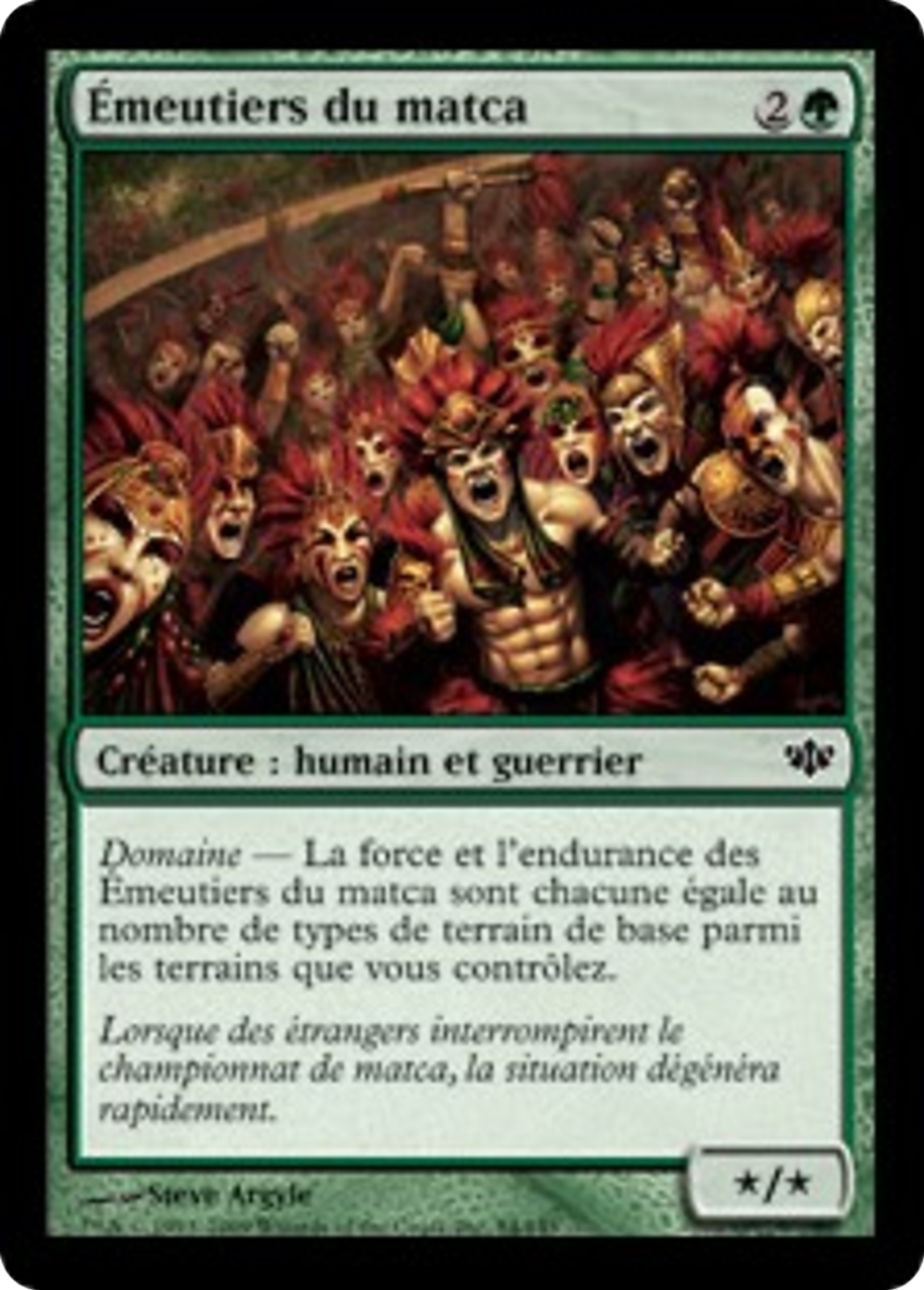 Émeutiers du matca — Conflux — Magic: The Gathering