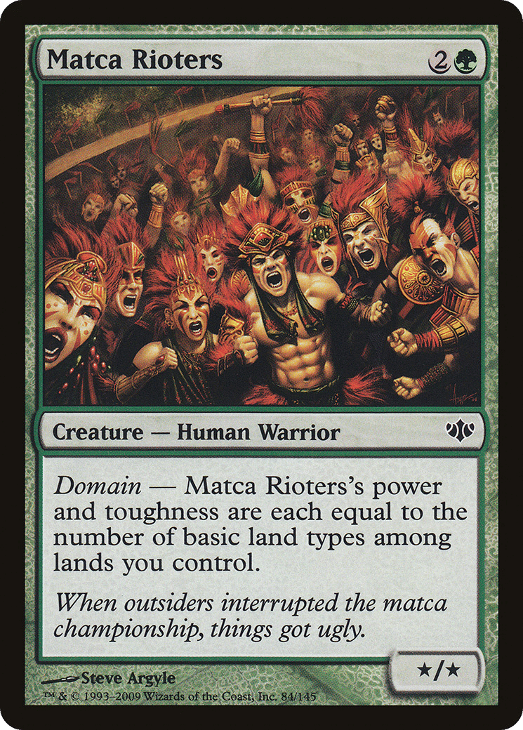 Matca Rioters — Conflux — Magic: The Gathering