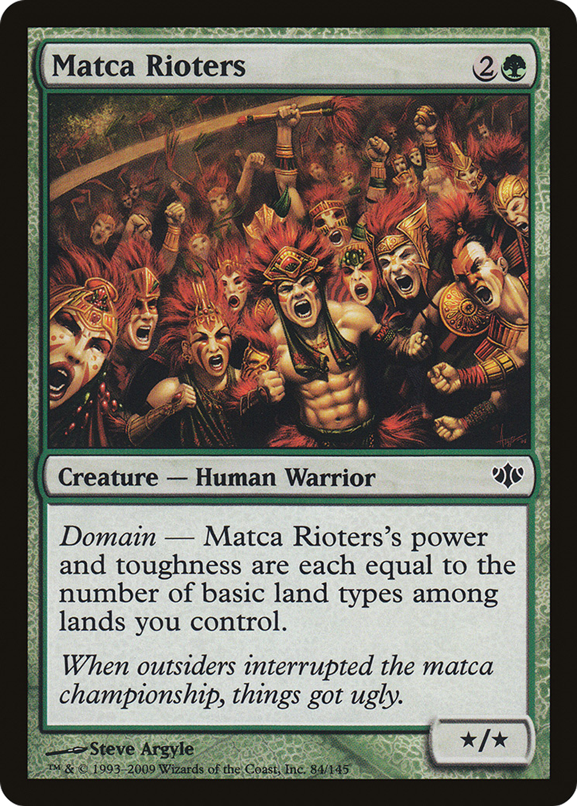 Matca Rioters — Conflux — Magic: The Gathering