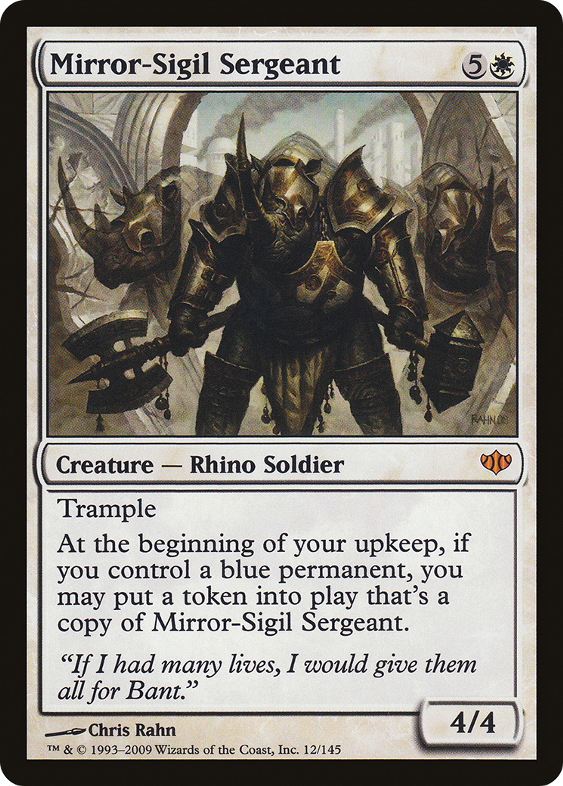 Mirror-Sigil Sergeant — Conflux — Magic: The Gathering